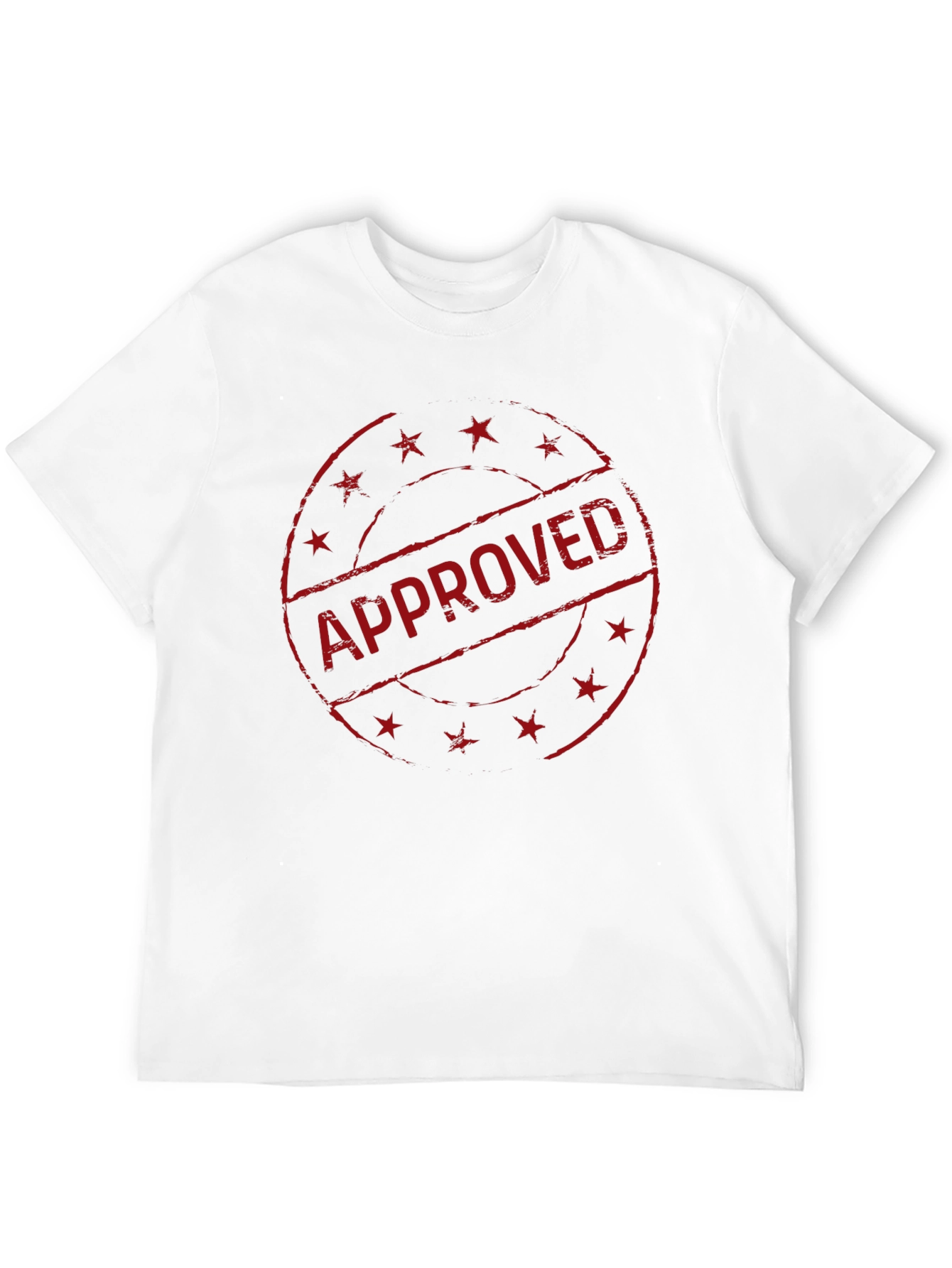 Approved Graphic T-Shirt - Black Cotton Tee