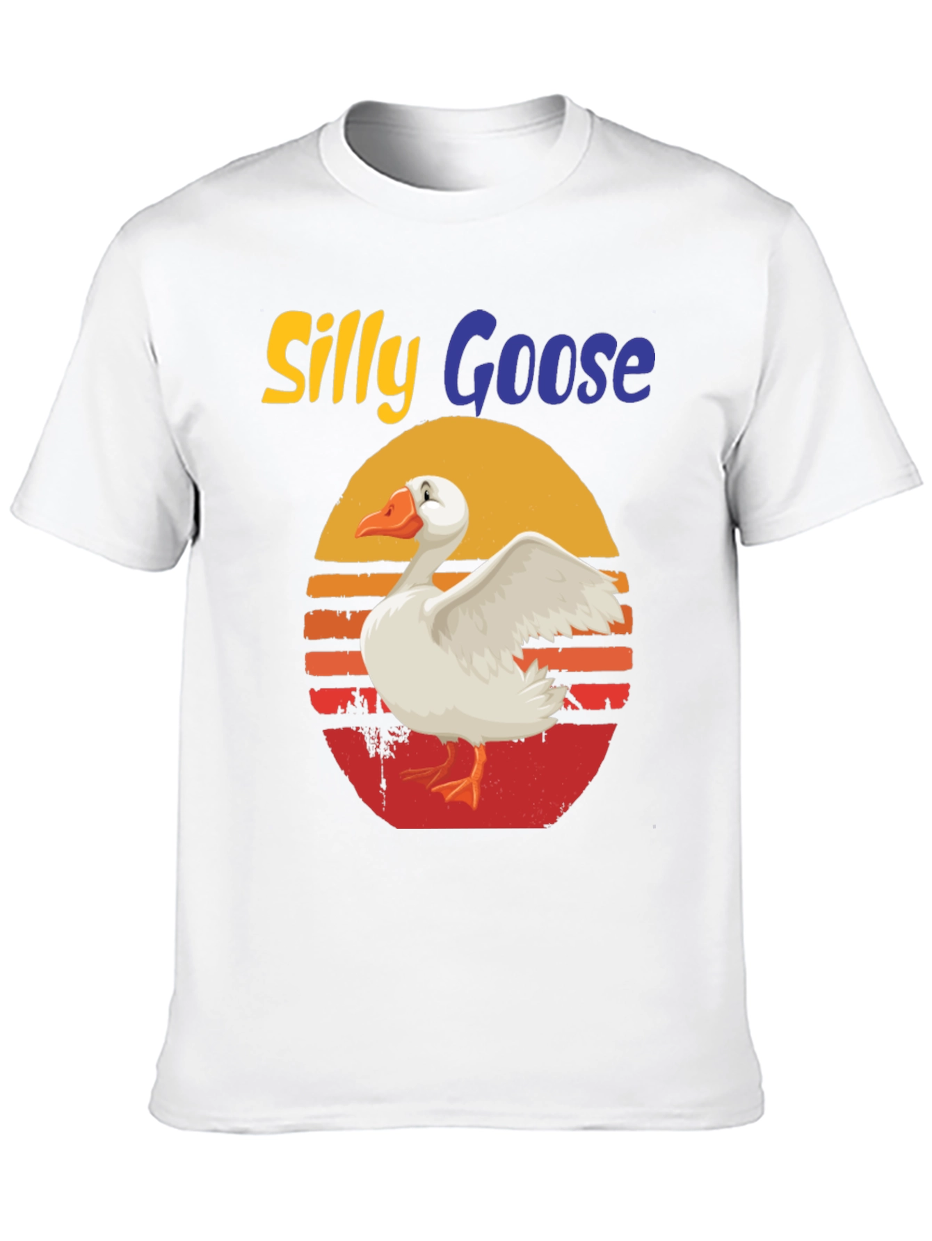 Silly Goose Retro Graphic T-Shirt