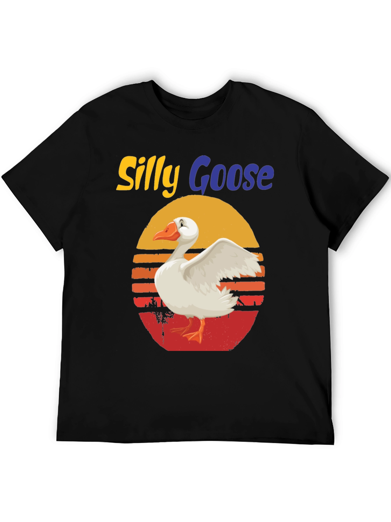 Silly Goose Retro Graphic T-Shirt