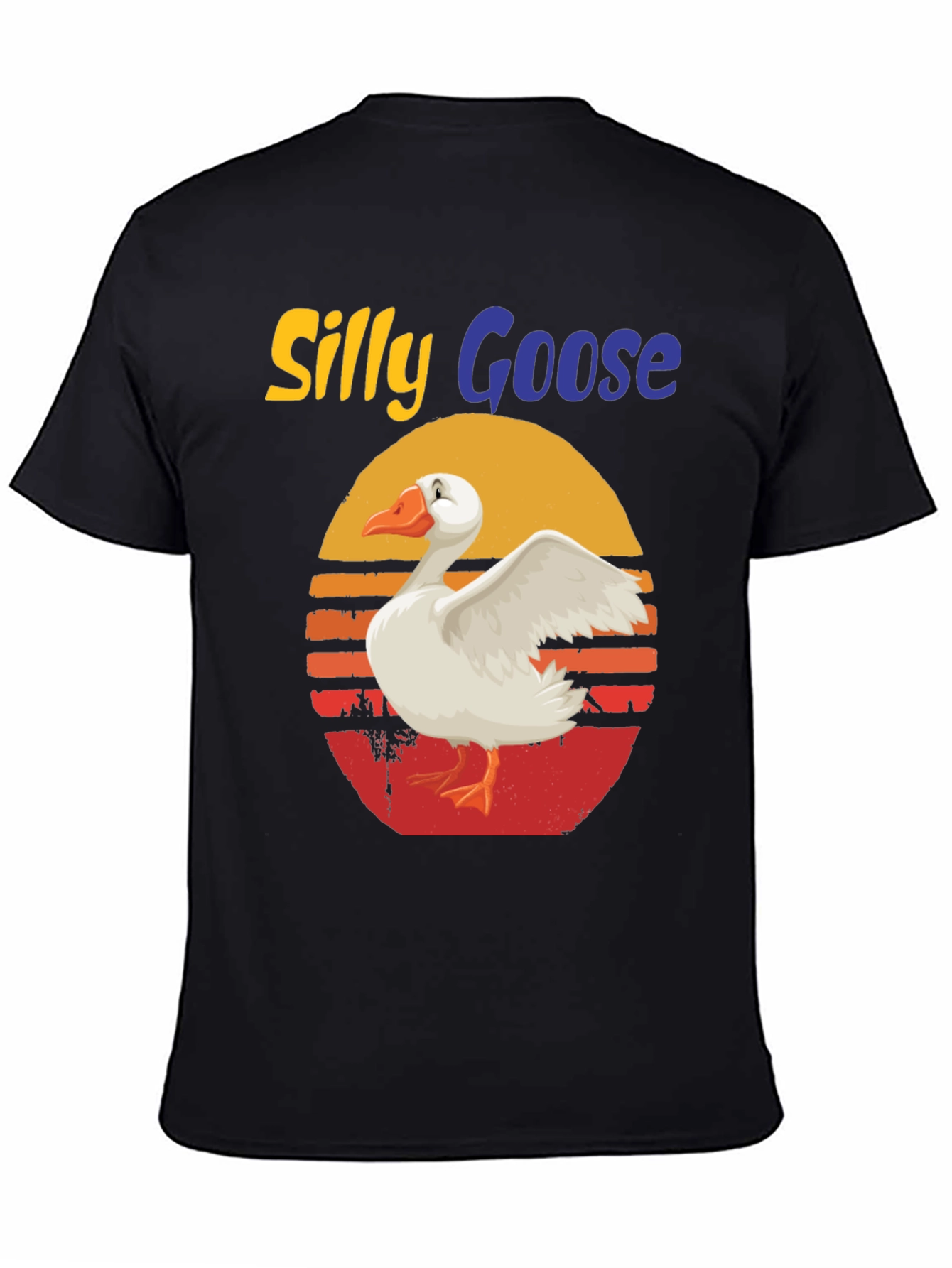 Silly Goose Retro Graphic T-Shirt
