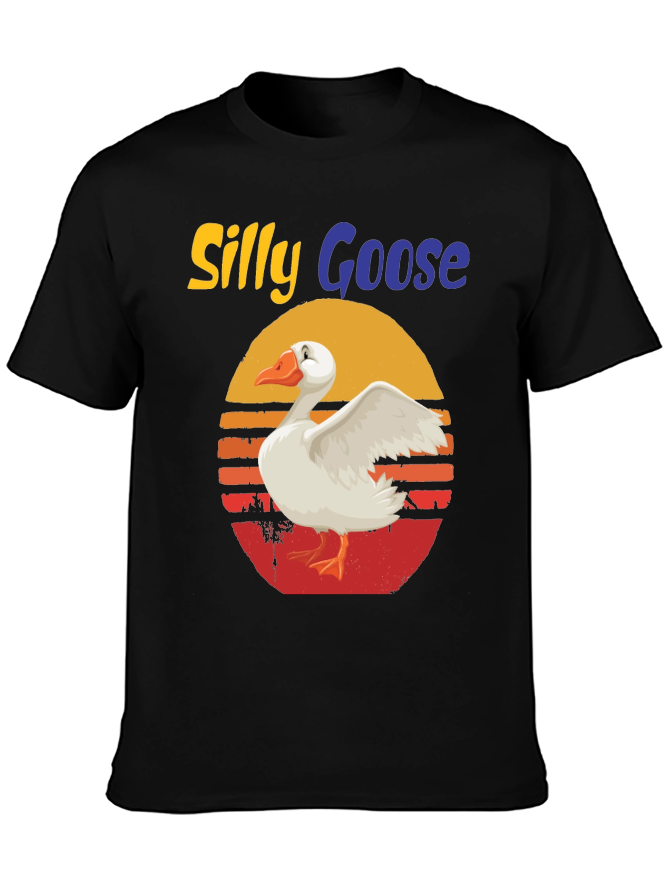 Silly Goose Retro Graphic T-Shirt