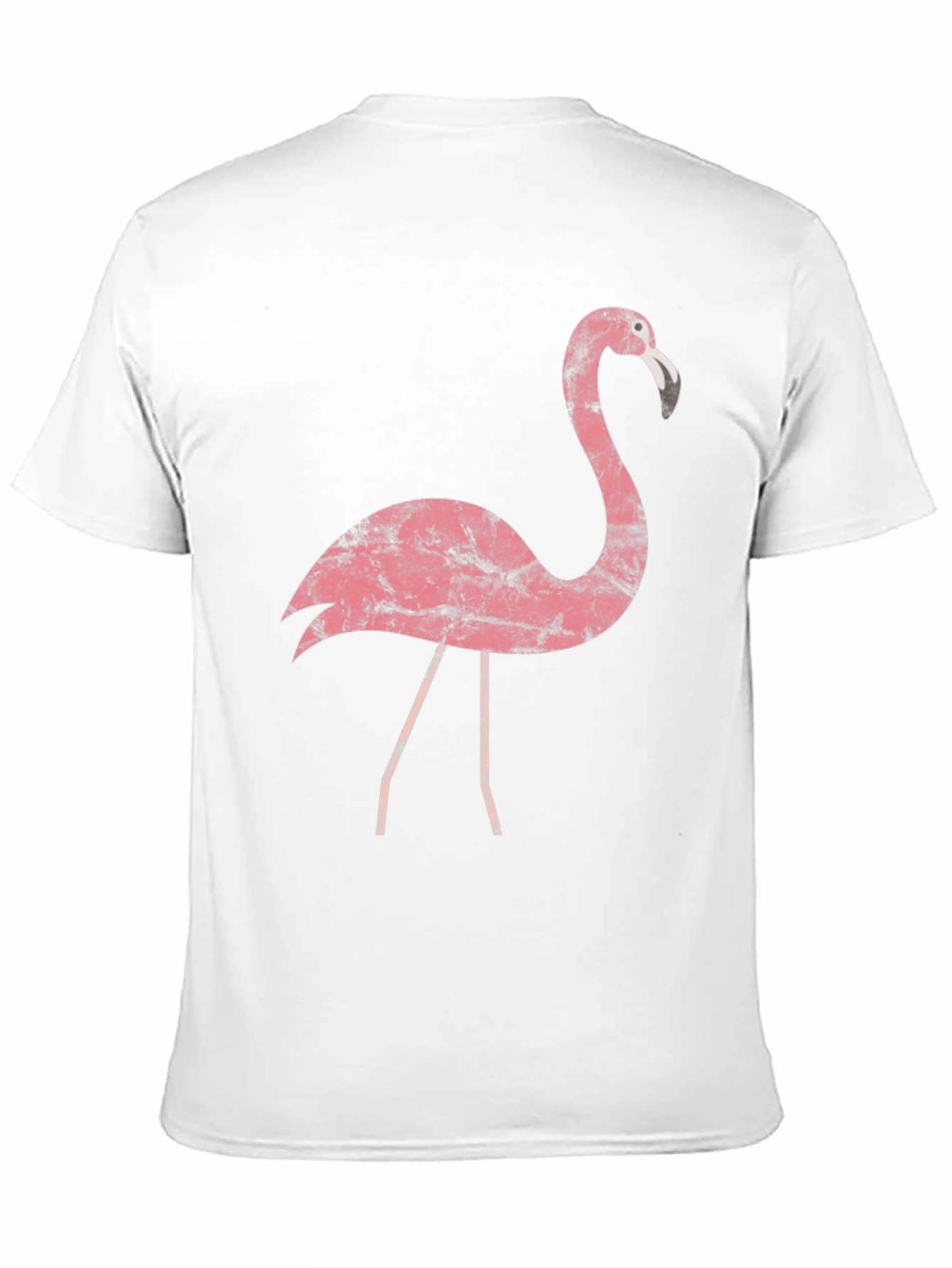 Pink Flamingo Graphic Tee - Trendy Casual Top