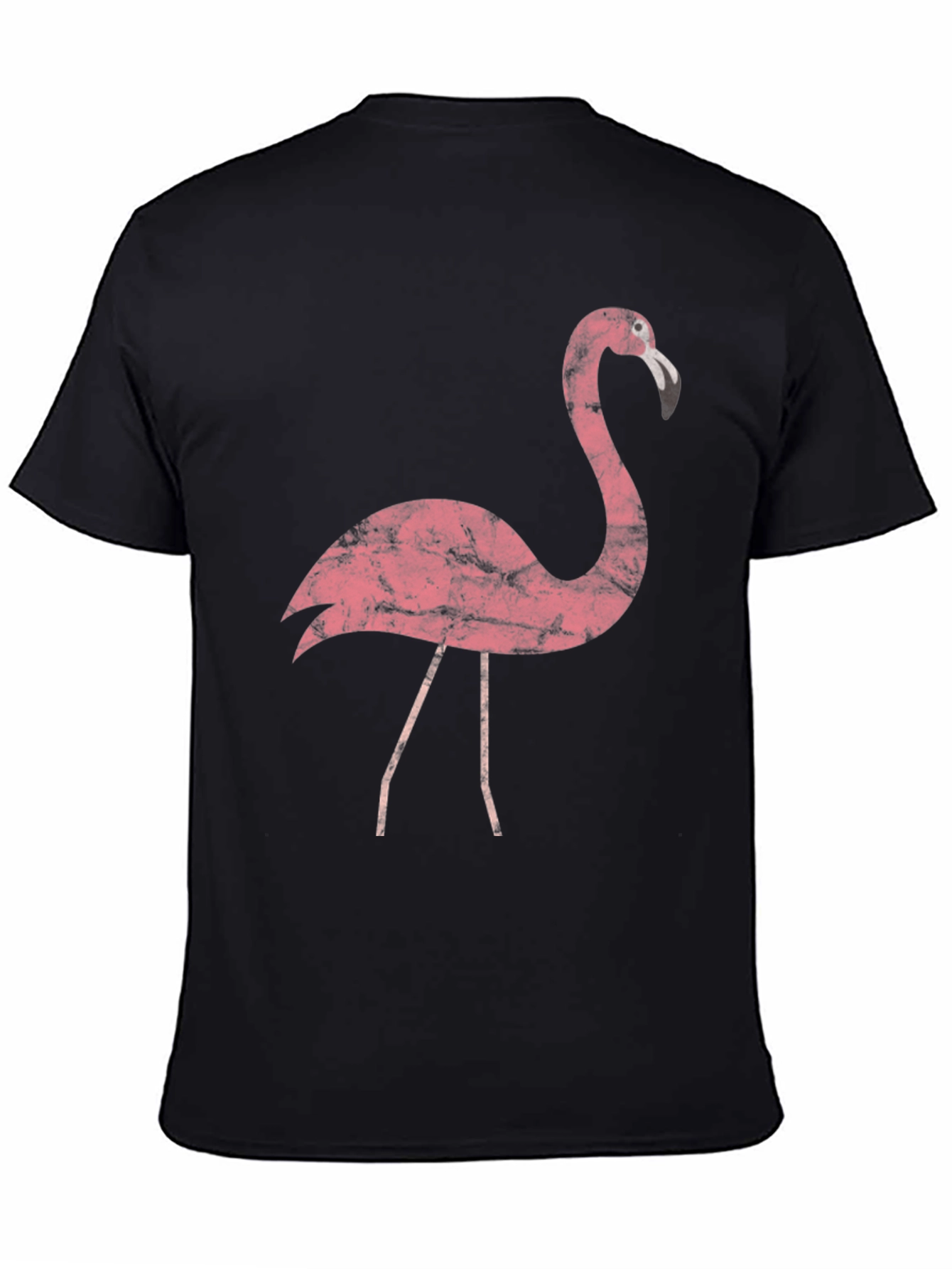 Pink Flamingo Graphic Tee - Trendy Casual Top