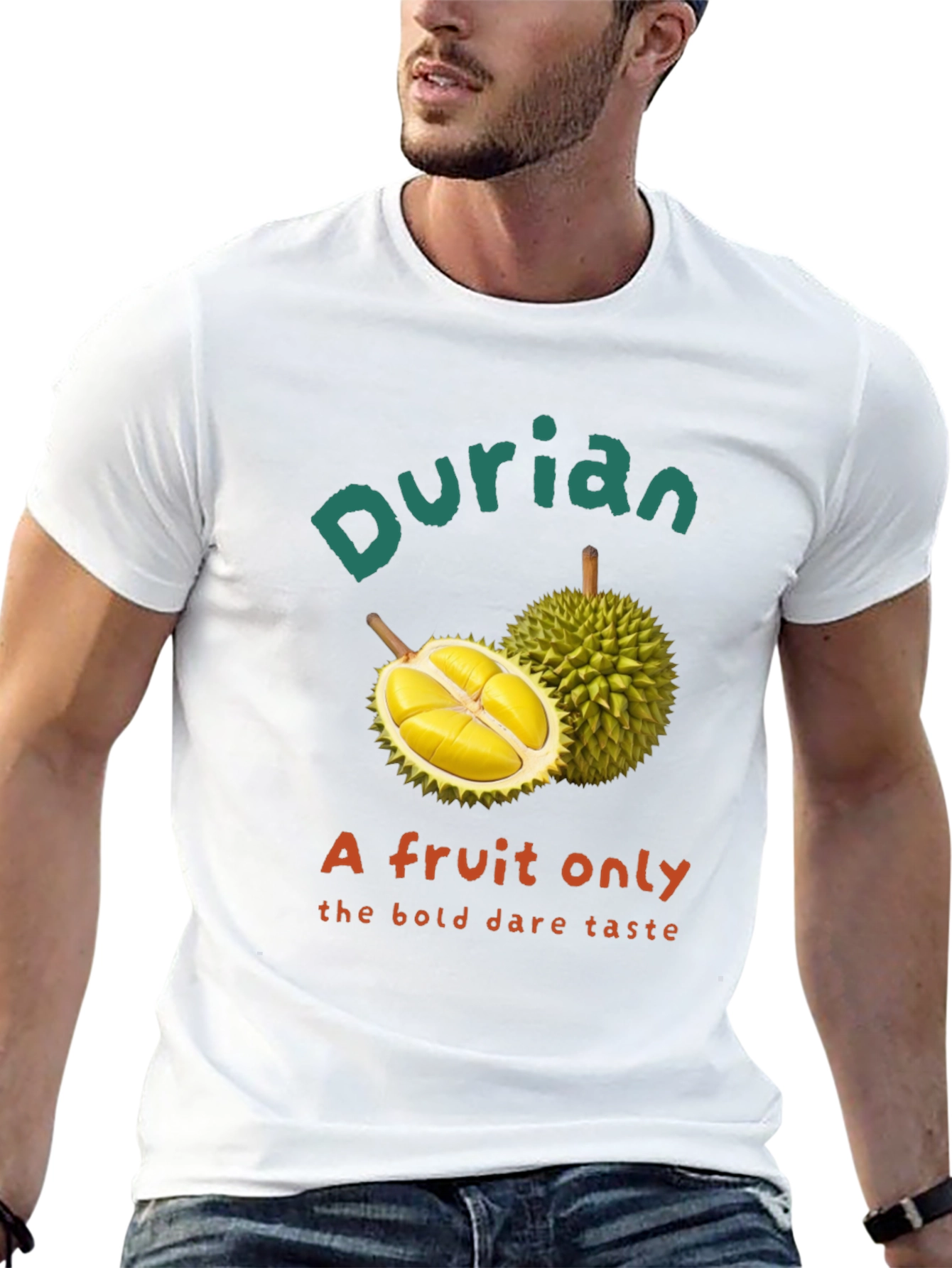 Durian Fruit Novelty Graphic T-Shirt