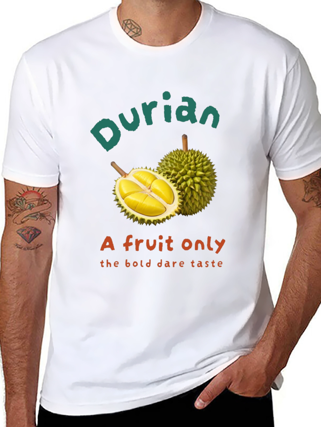 Durian Fruit Novelty Graphic T-Shirt