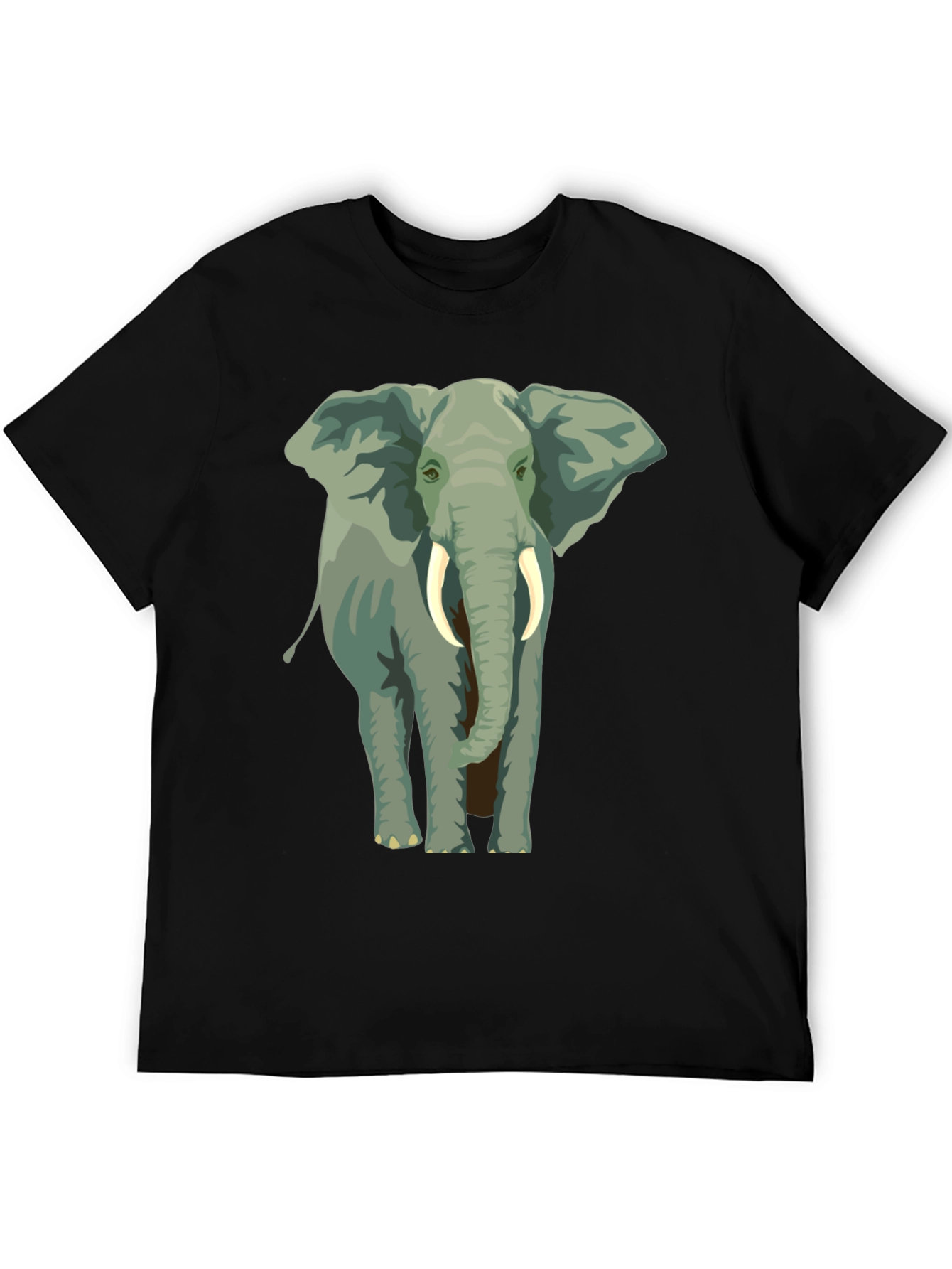 Elephant Graphic T-Shirt - Animal Lover Tee