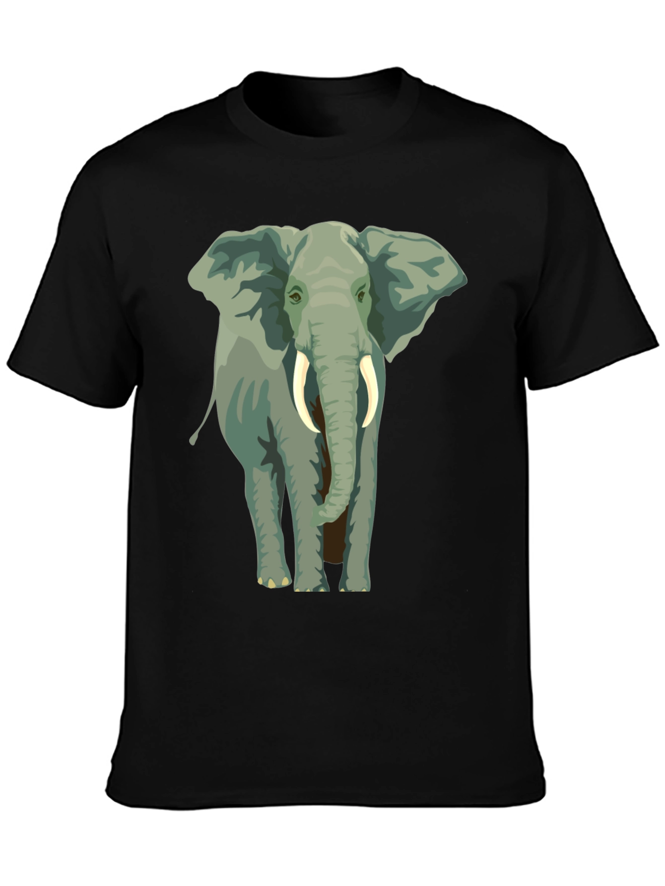Elephant Graphic T-Shirt - Animal Lover Tee