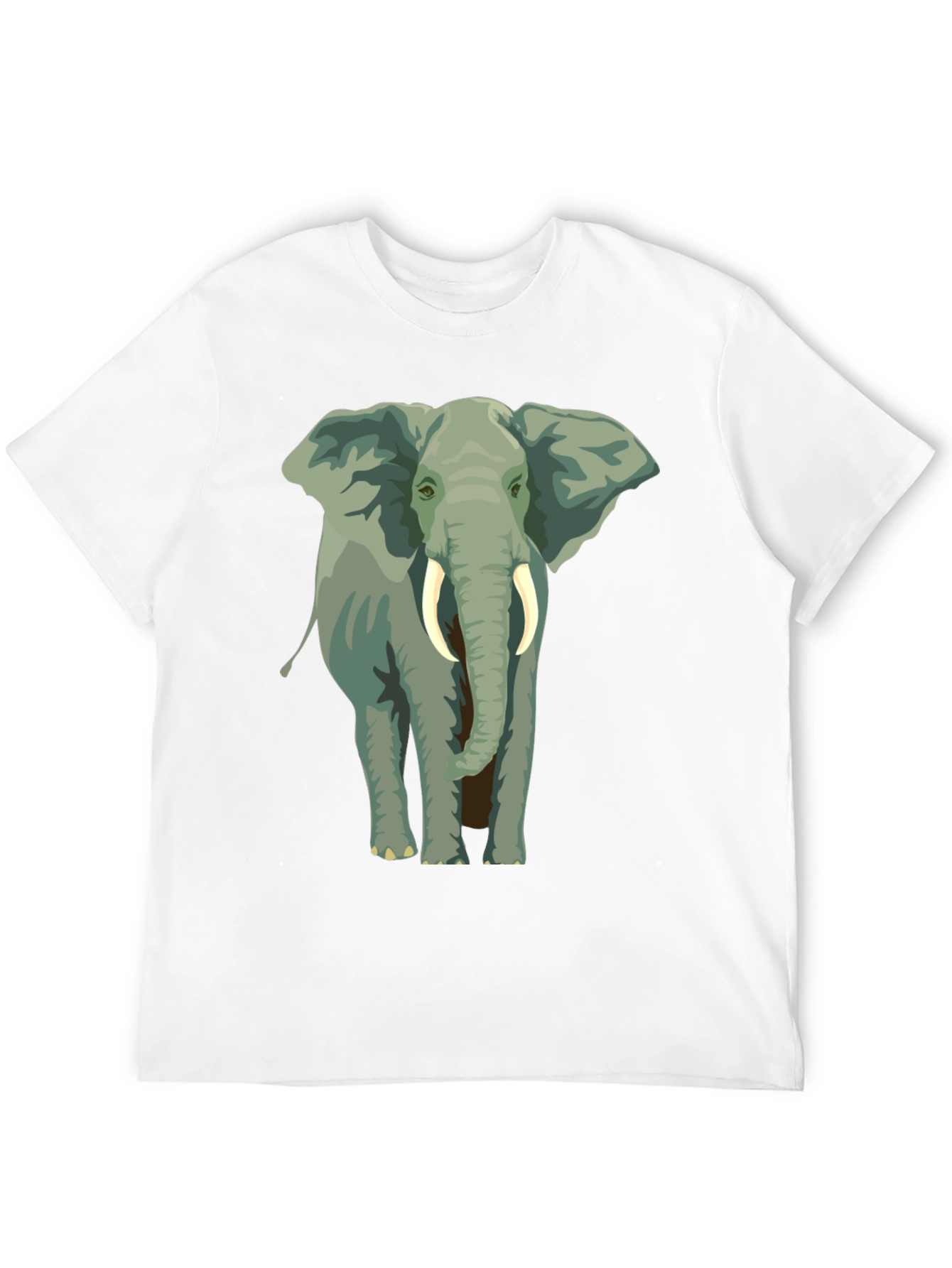 Elephant Graphic T-Shirt - Animal Lover Tee