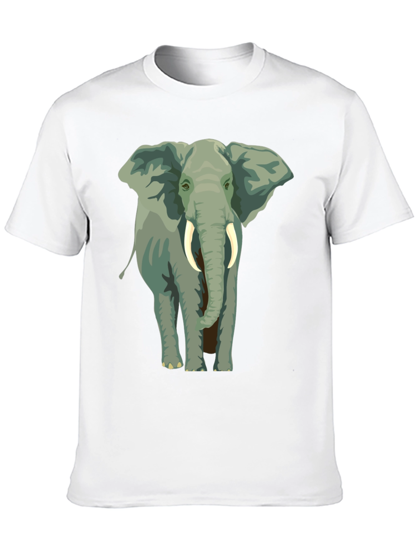 Elephant Graphic T-Shirt - Animal Lover Tee