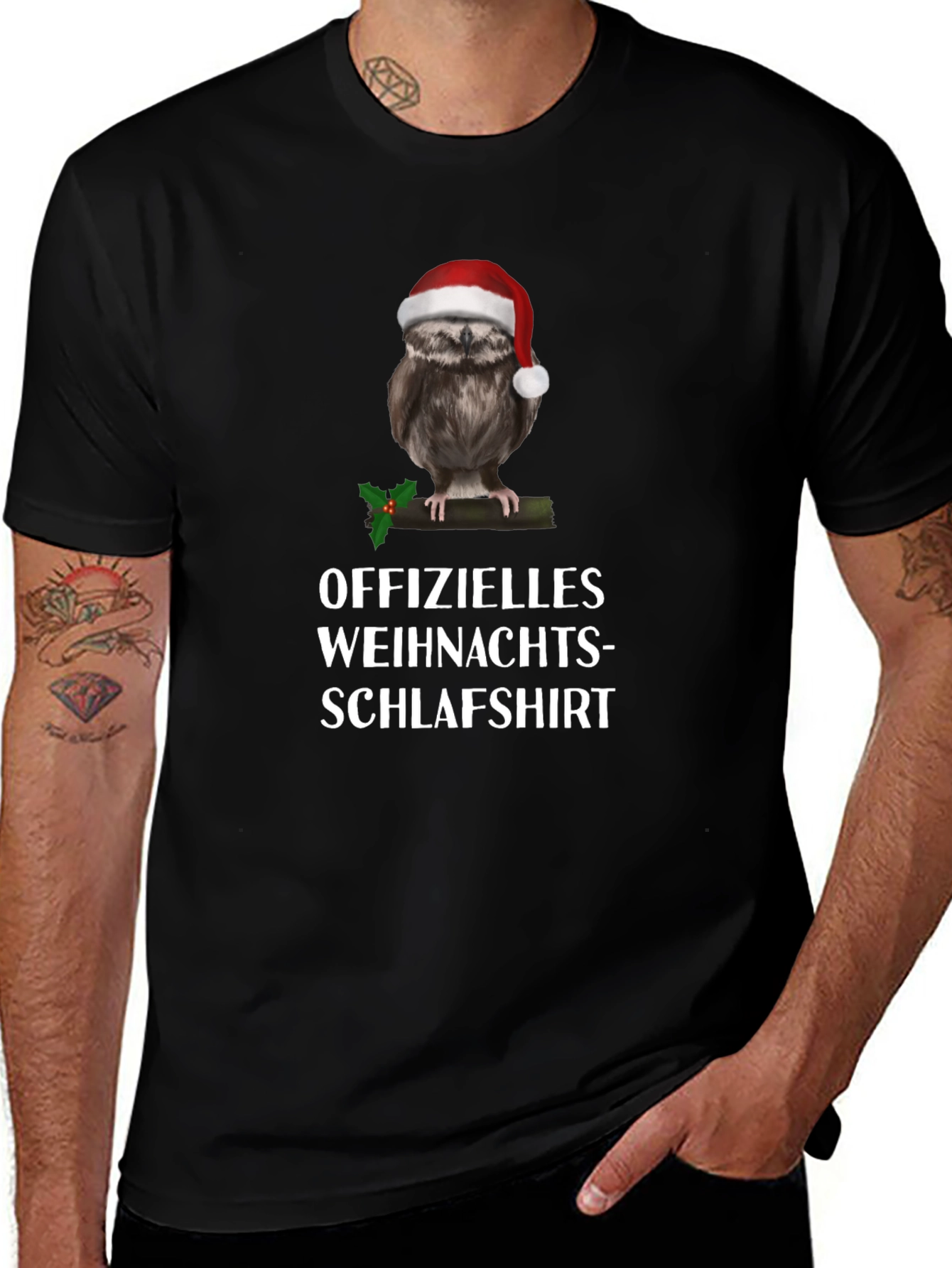 Owl Christmas Sleep Shirt