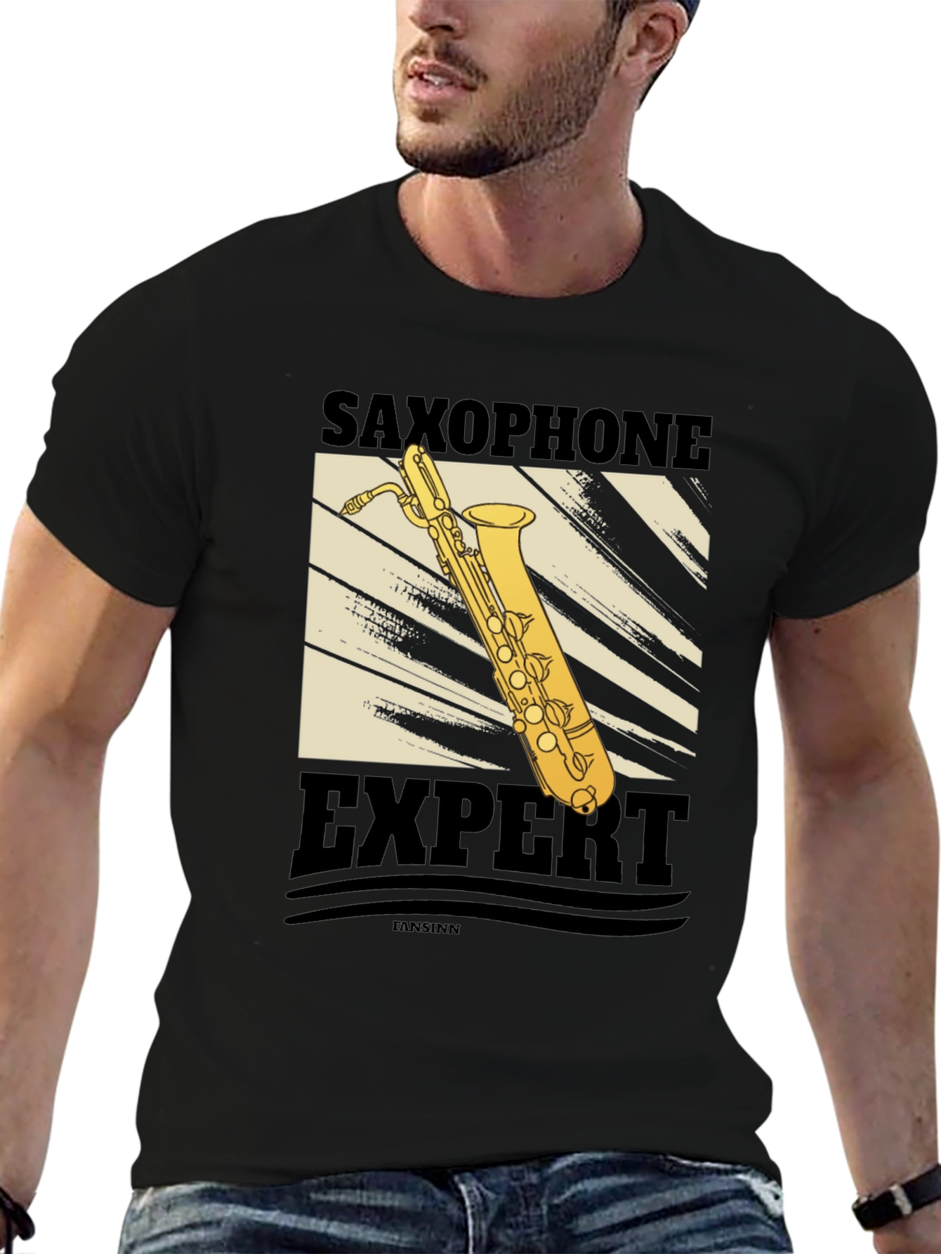 Saxophone Expert Graphic T-Shirt