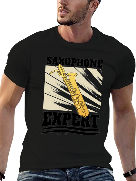 Saxophone Expert Graphic T-Shirt