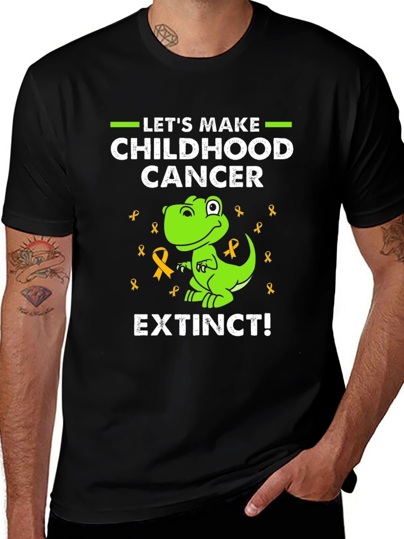 Childhood Cancer Extinct T-Shirt
