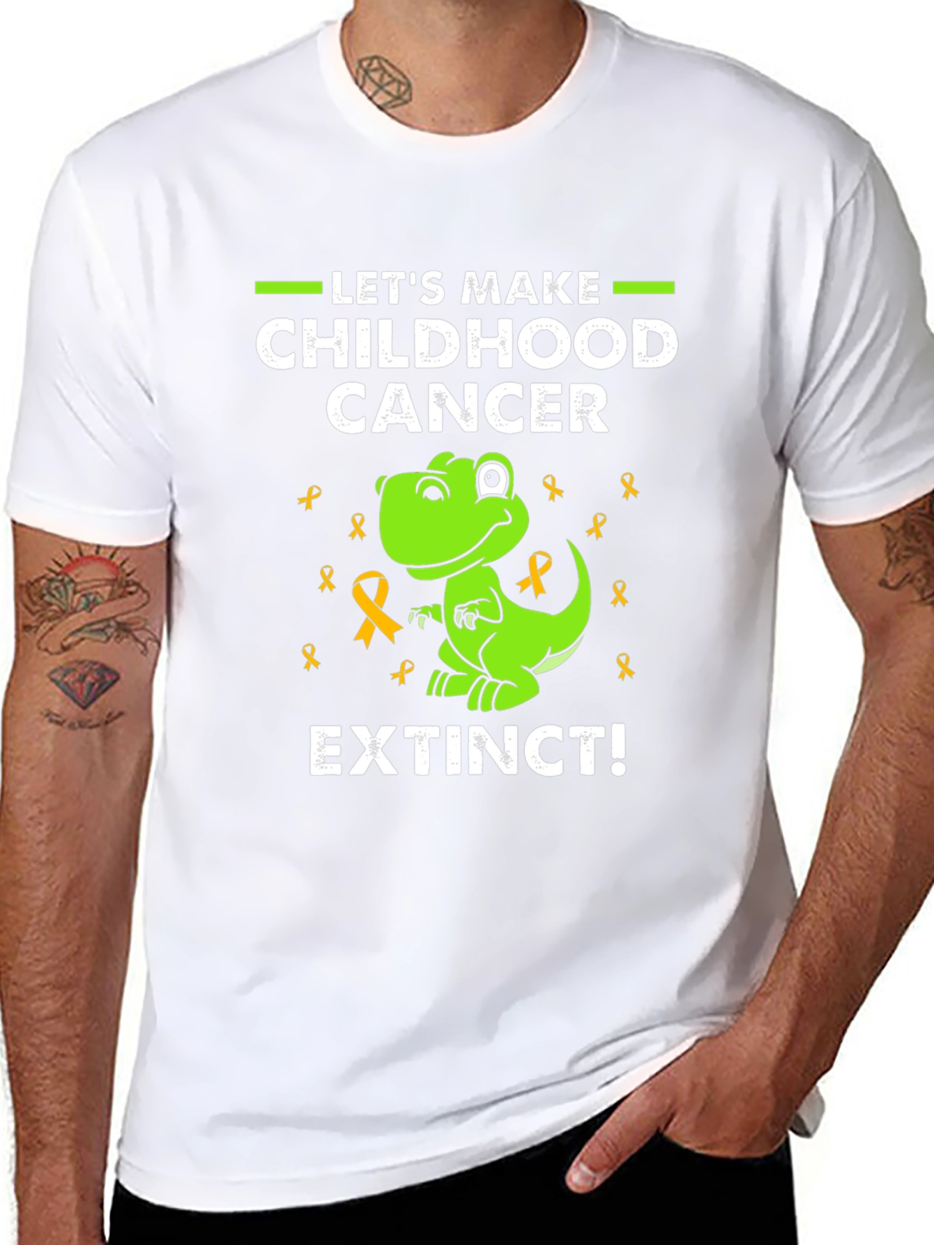 Childhood Cancer Extinct T-Shirt