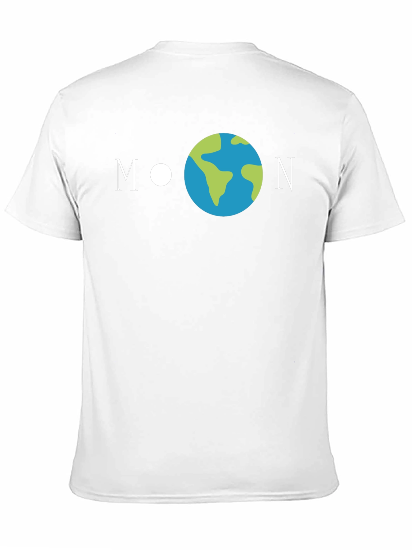 Earth Moon Graphic T-Shirt - Planet Lover Tee