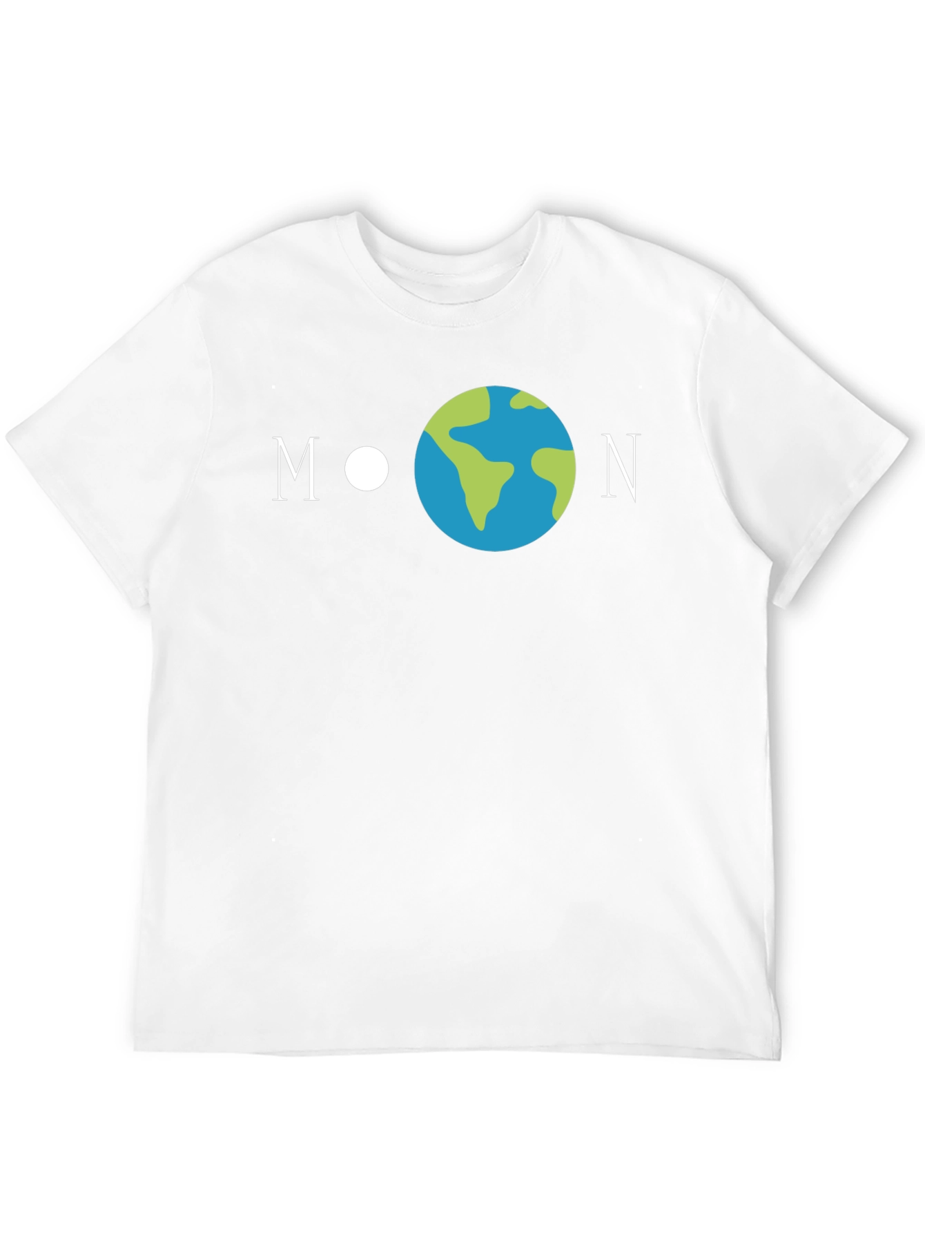 Earth Moon Graphic T-Shirt - Planet Lover Tee