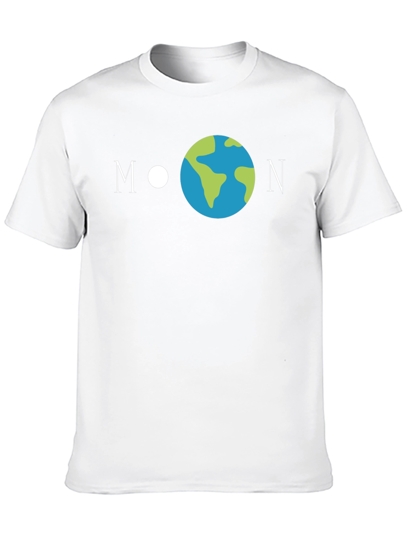 Earth Moon Graphic T-Shirt - Planet Lover Tee