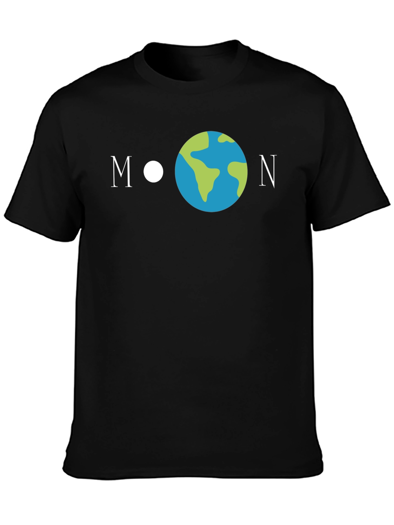 Earth Moon Graphic T-Shirt - Planet Lover Tee