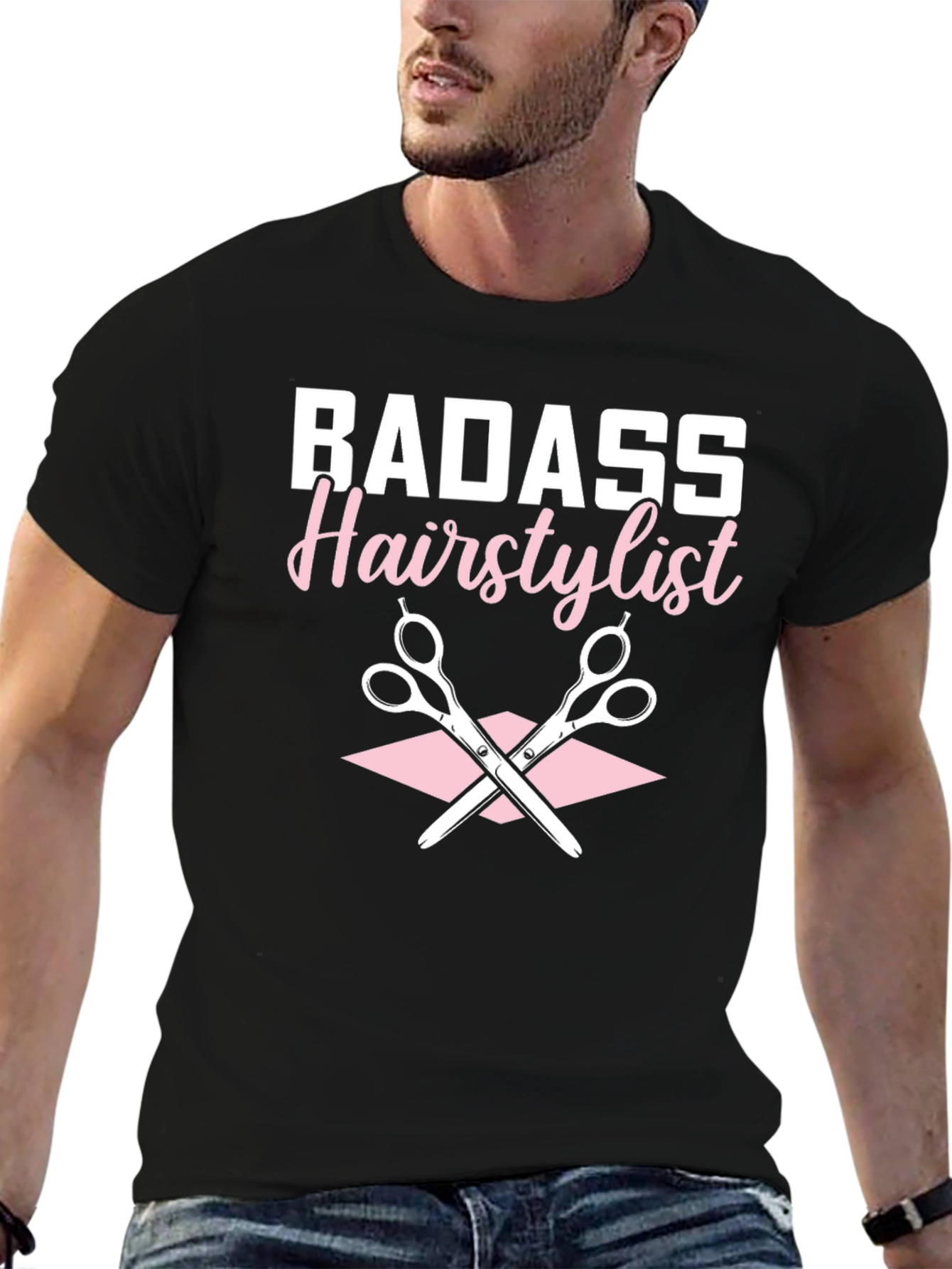 Badass Hairstylist T-Shirt - Unisex
