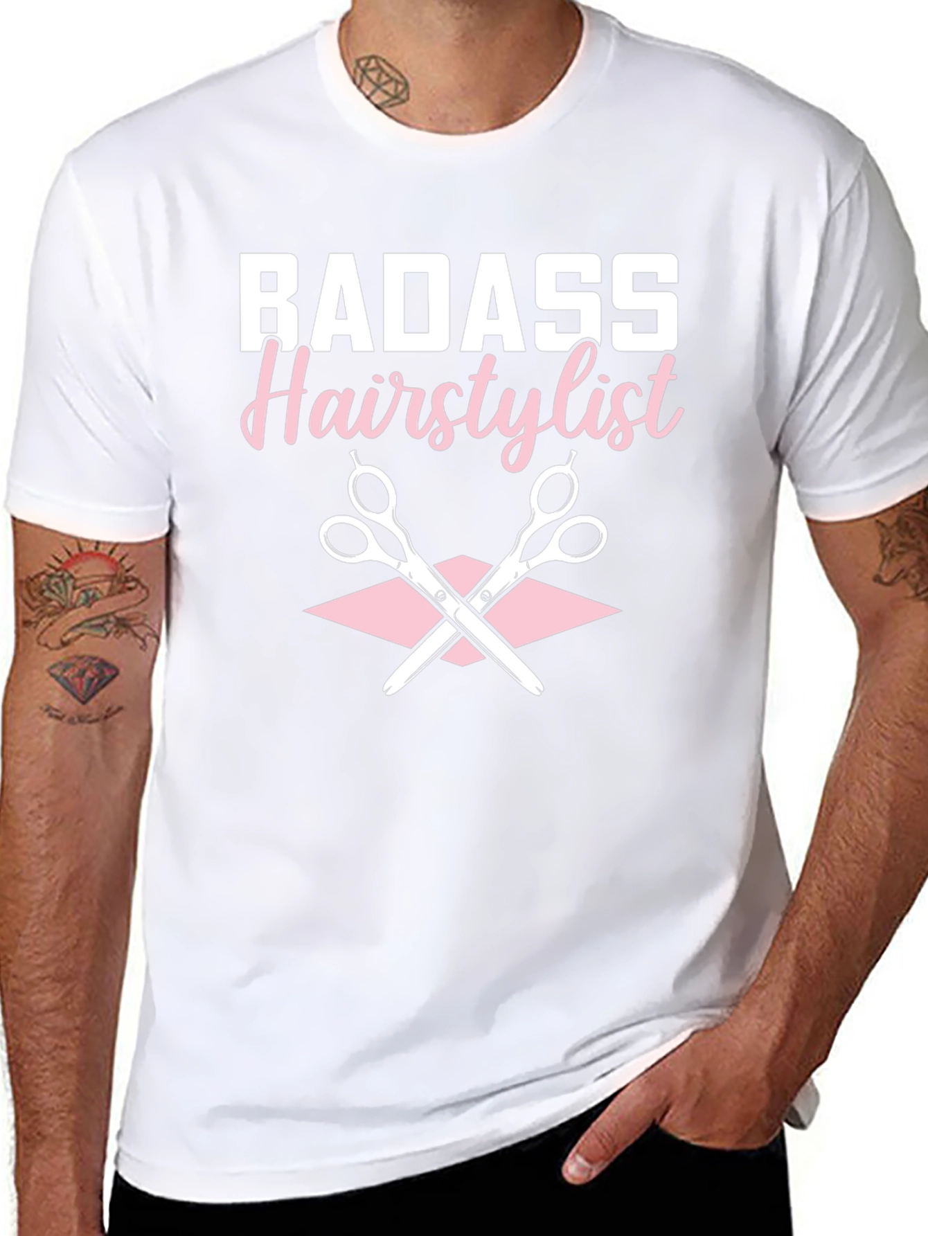 Badass Hairstylist T-Shirt - Unisex