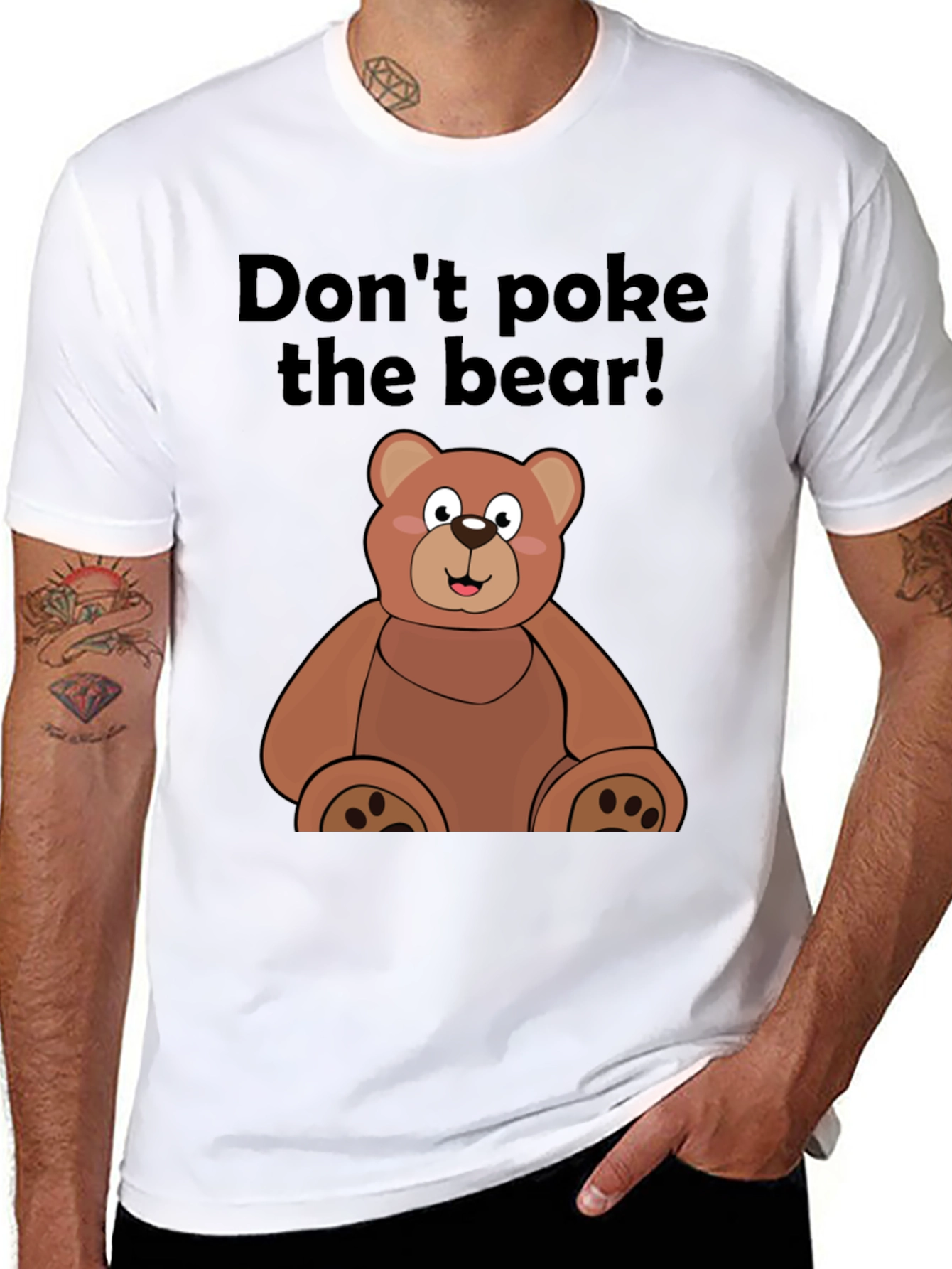 Dont Poke the Bear Graphic Tee