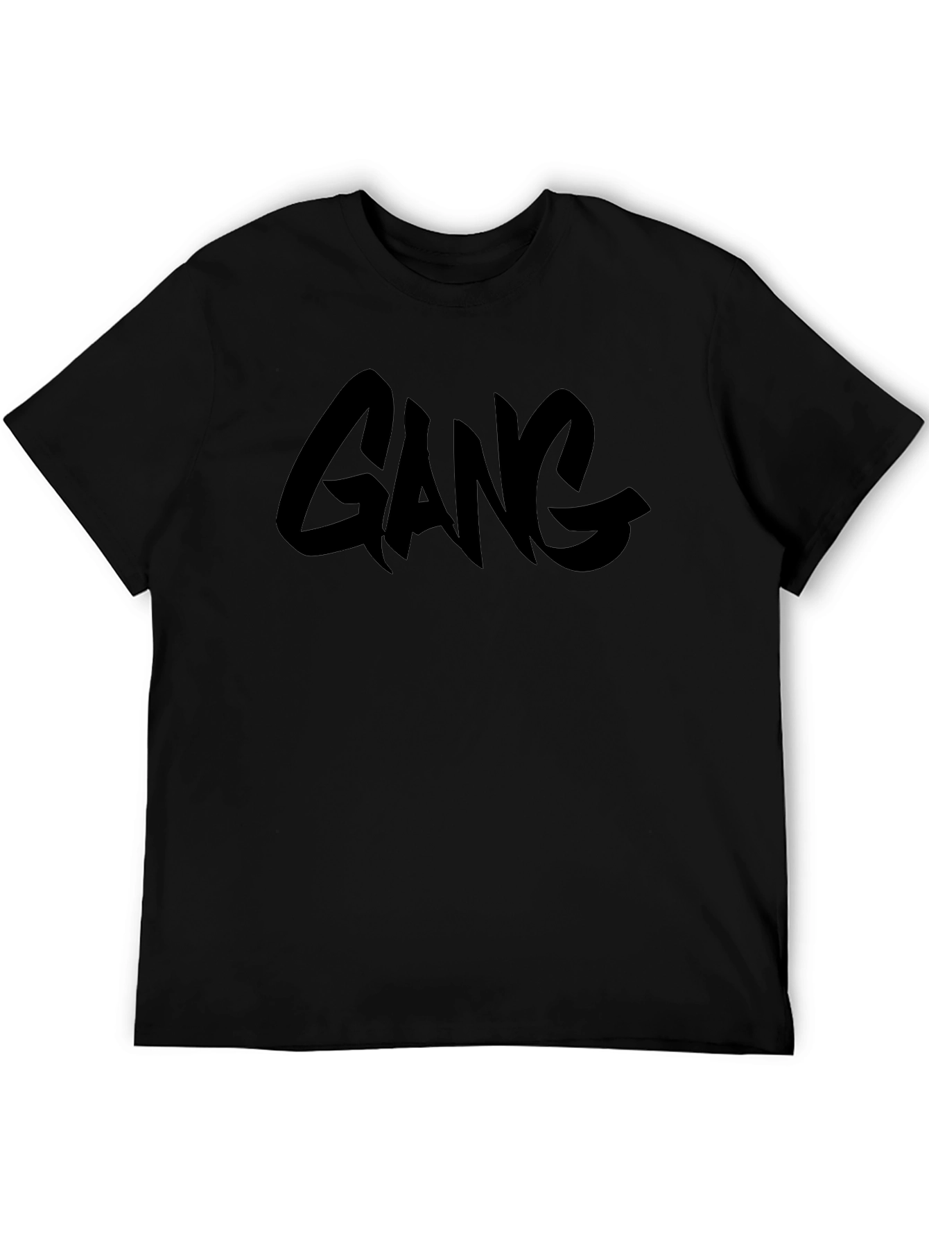 Gang Graphic Black T-Shirt