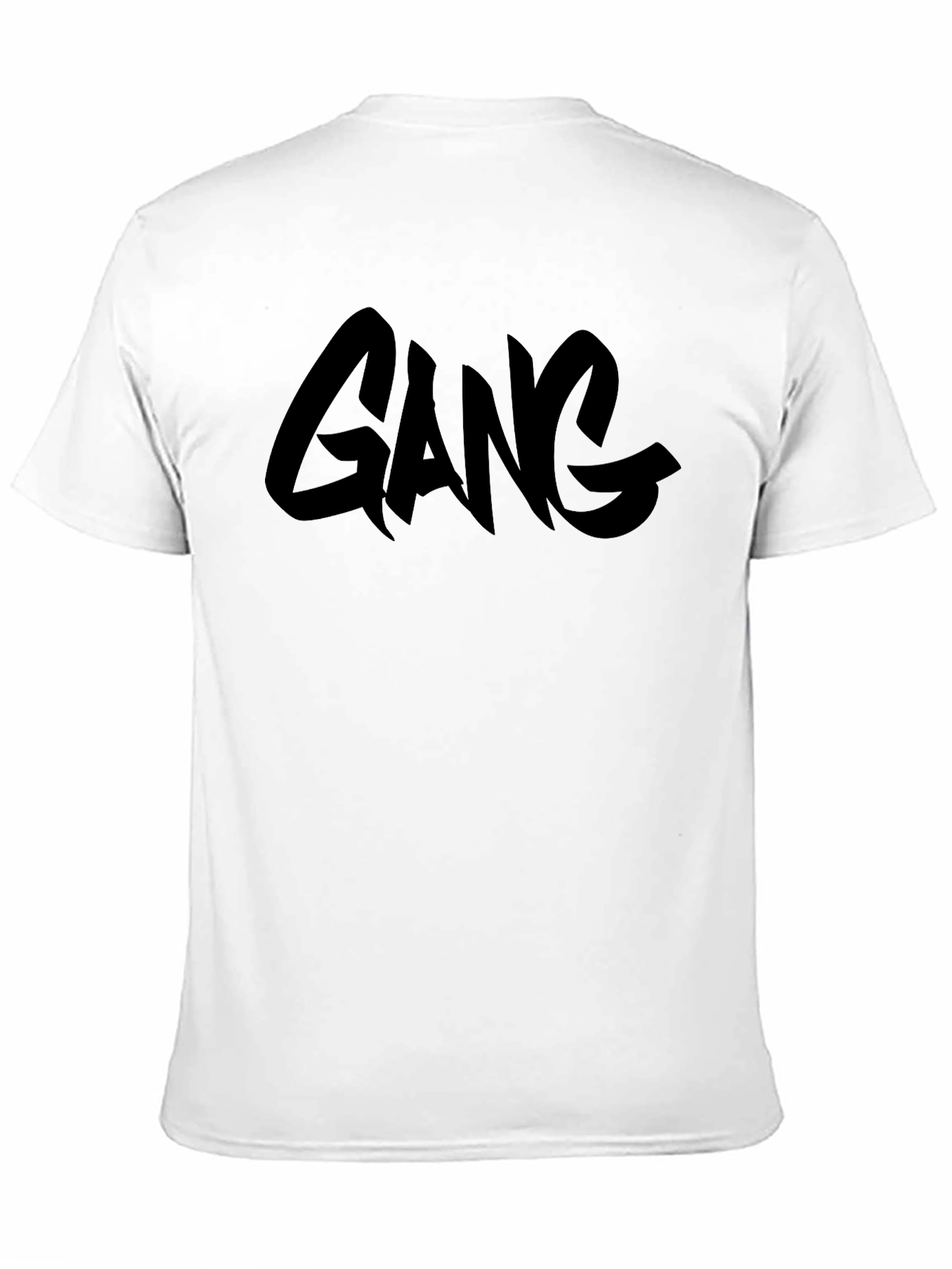 Gang Graphic Black T-Shirt