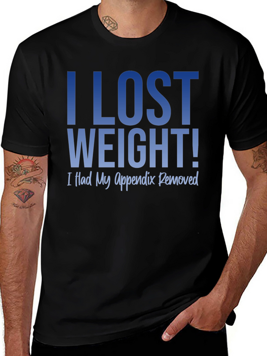 Funny Weight Loss T-Shirt - I Lost Weight!