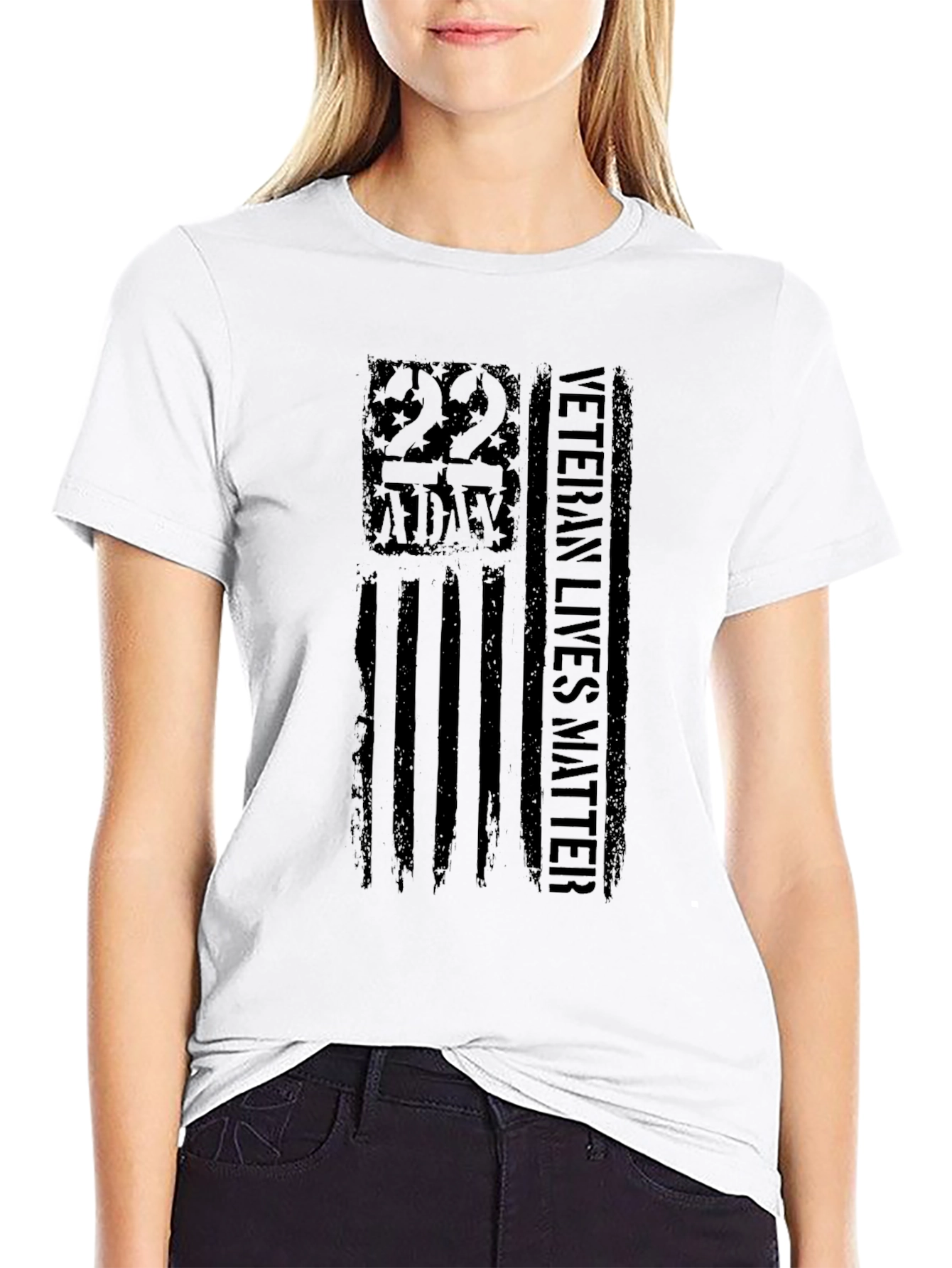 Veteran Lives Matter Black T-Shirt