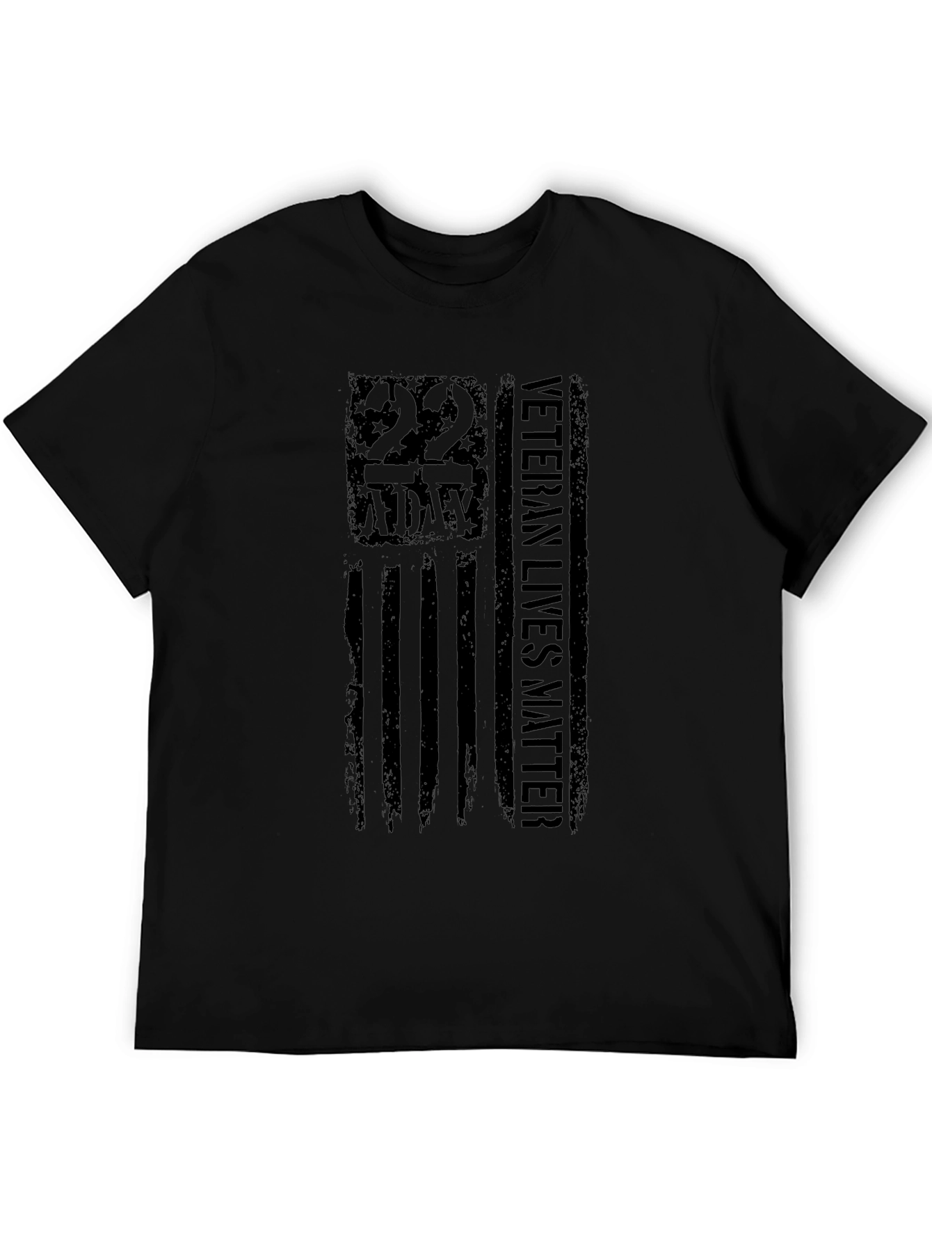 Veteran Lives Matter Black T-Shirt