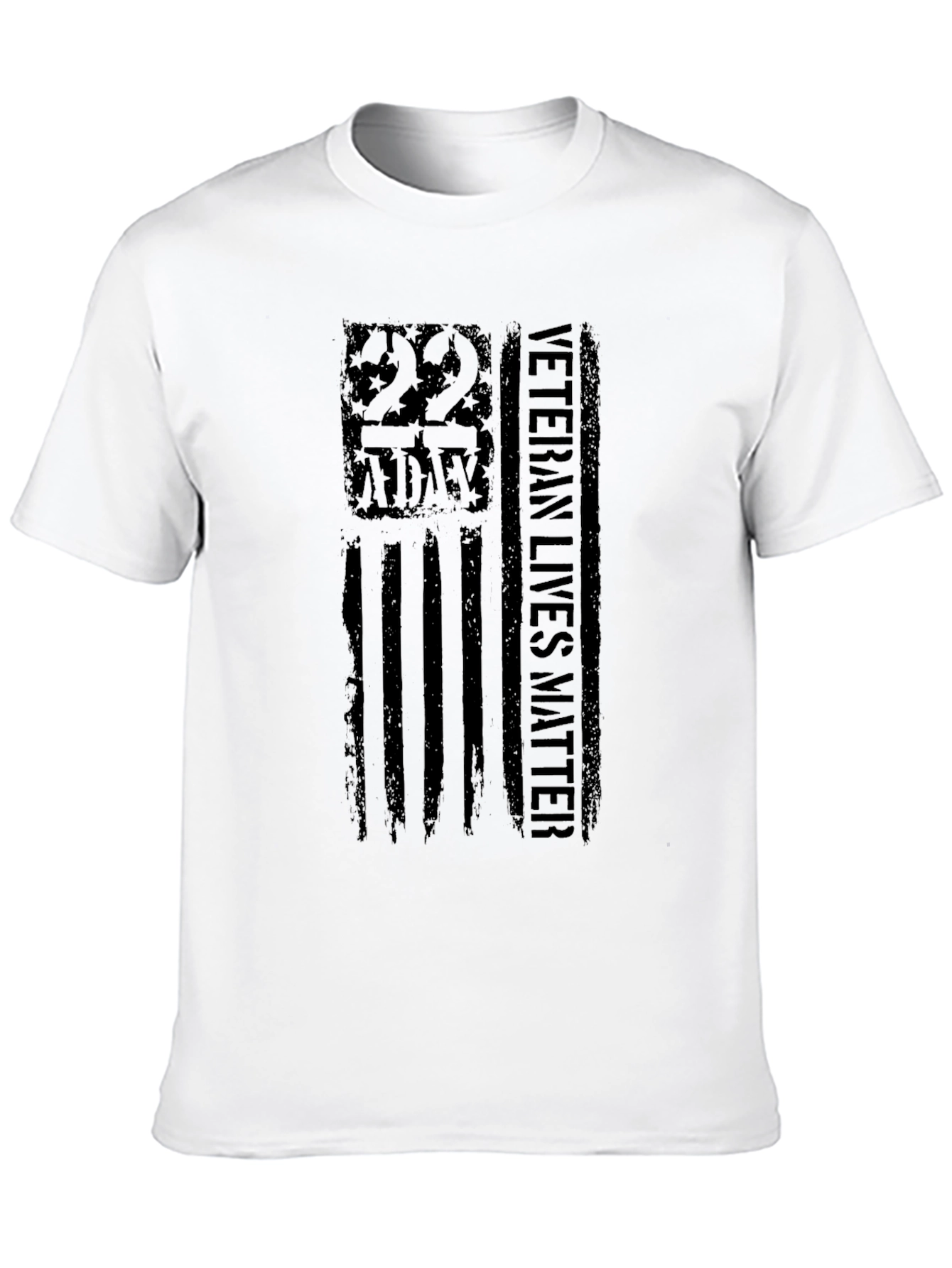 Veteran Lives Matter Black T-Shirt