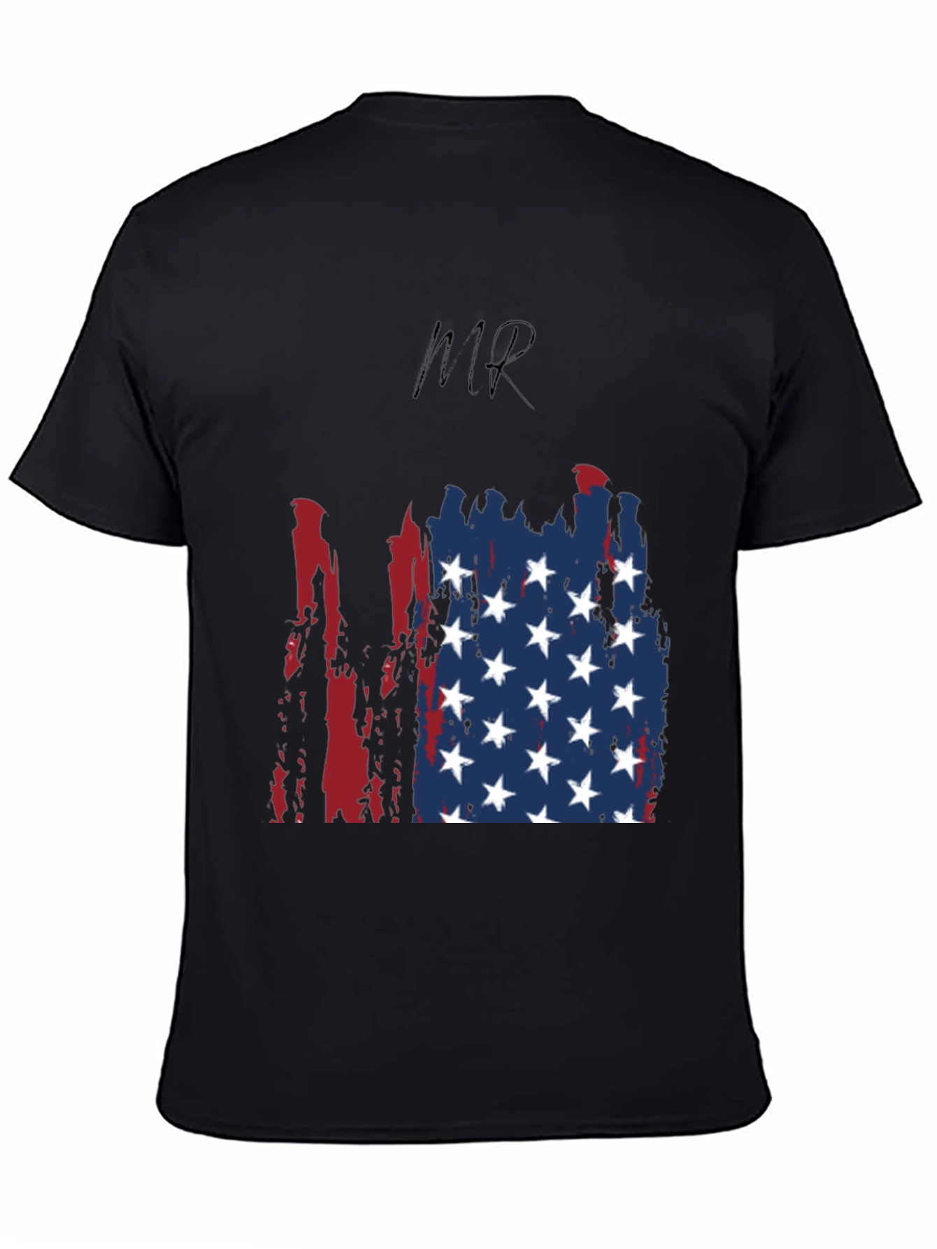 Patriotic MR American Flag Graphic Tee