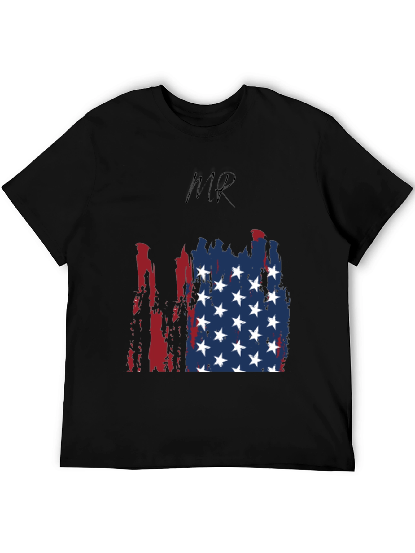 Patriotic MR American Flag Graphic Tee