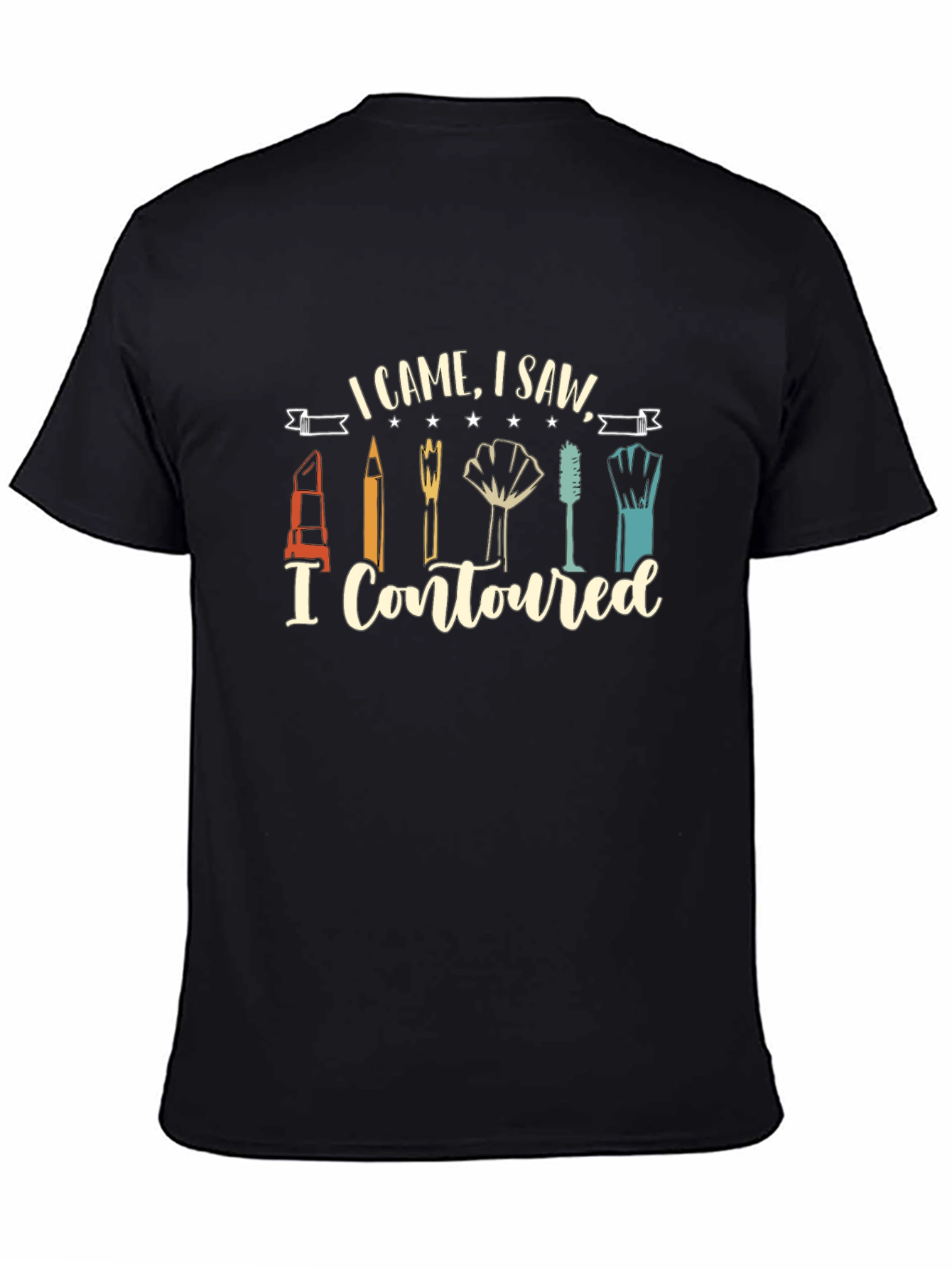 I Came I Saw I Contoured Graphic Tee
