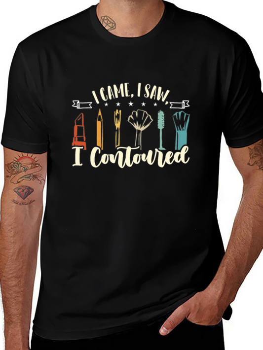 I Came I Saw I Contoured Graphic Tee