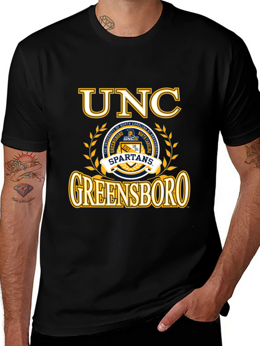 UNC Greensboro Spartans Black T-Shirt