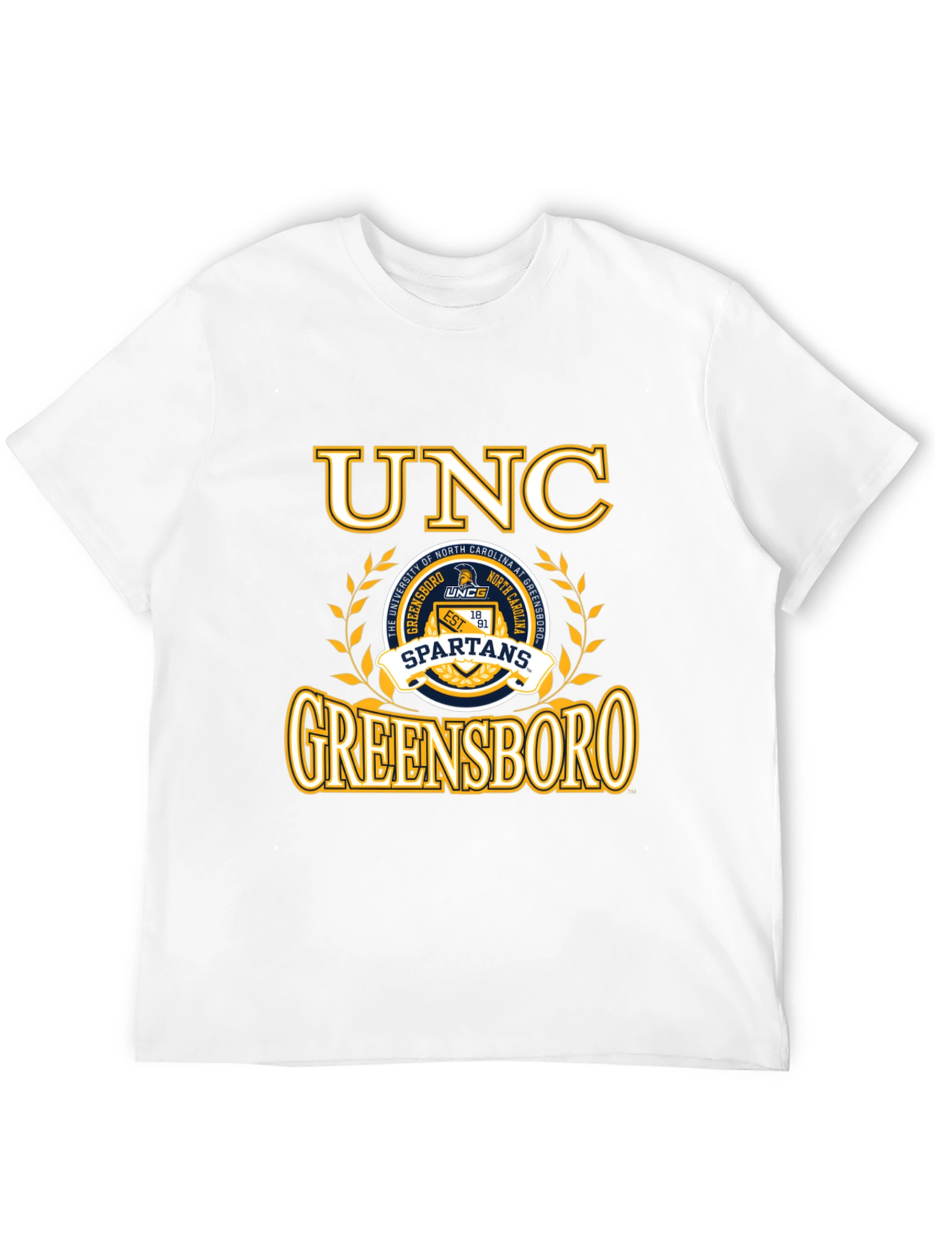 UNC Greensboro Spartans Black T-Shirt