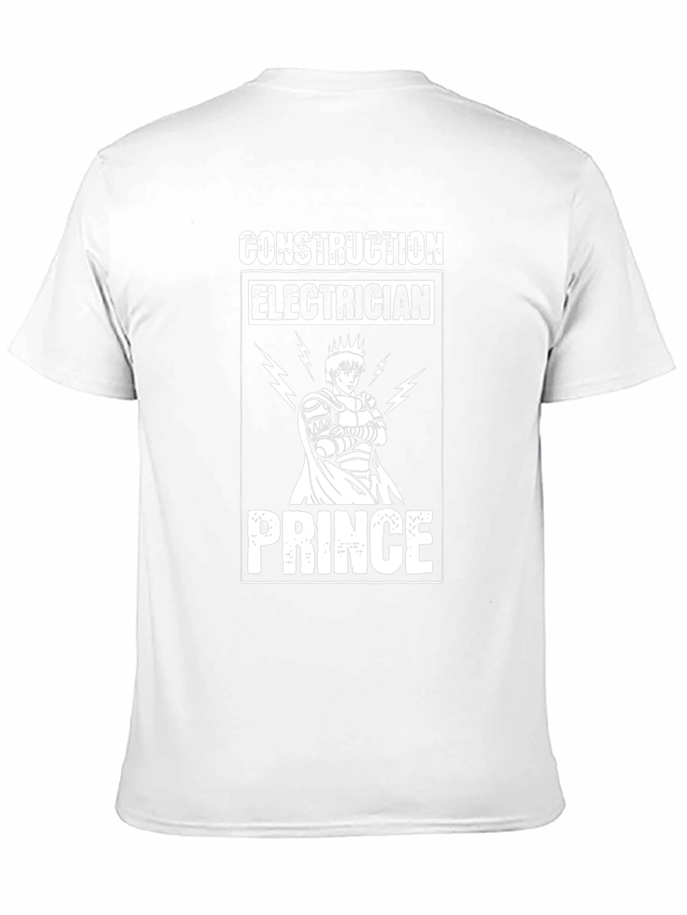 Construction Electrician Prince T-Shirt