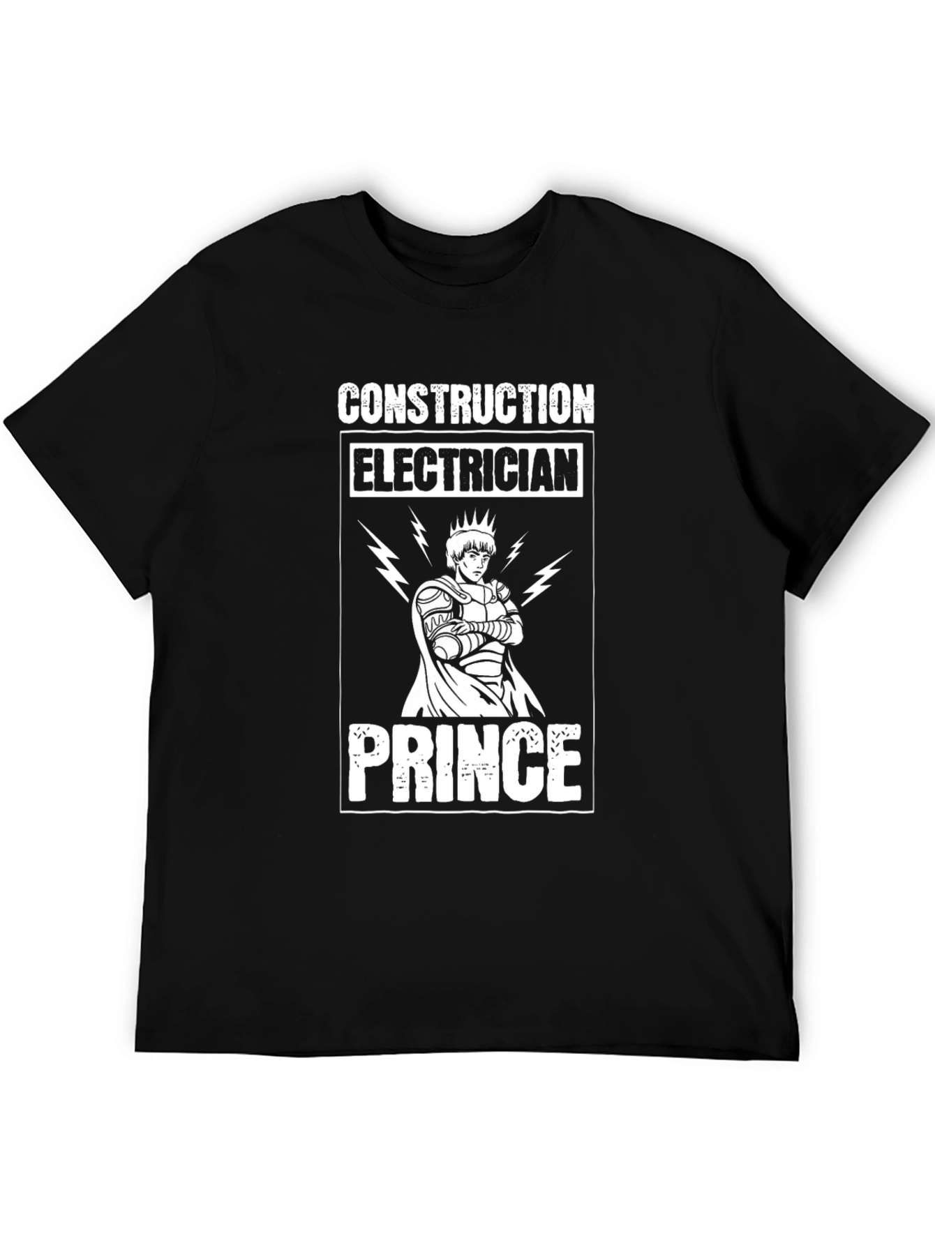 Construction Electrician Prince T-Shirt