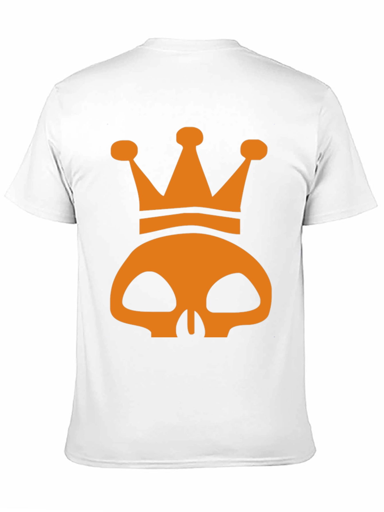 Skull Crown Graphic Tee - Mens Black T-Shirt
