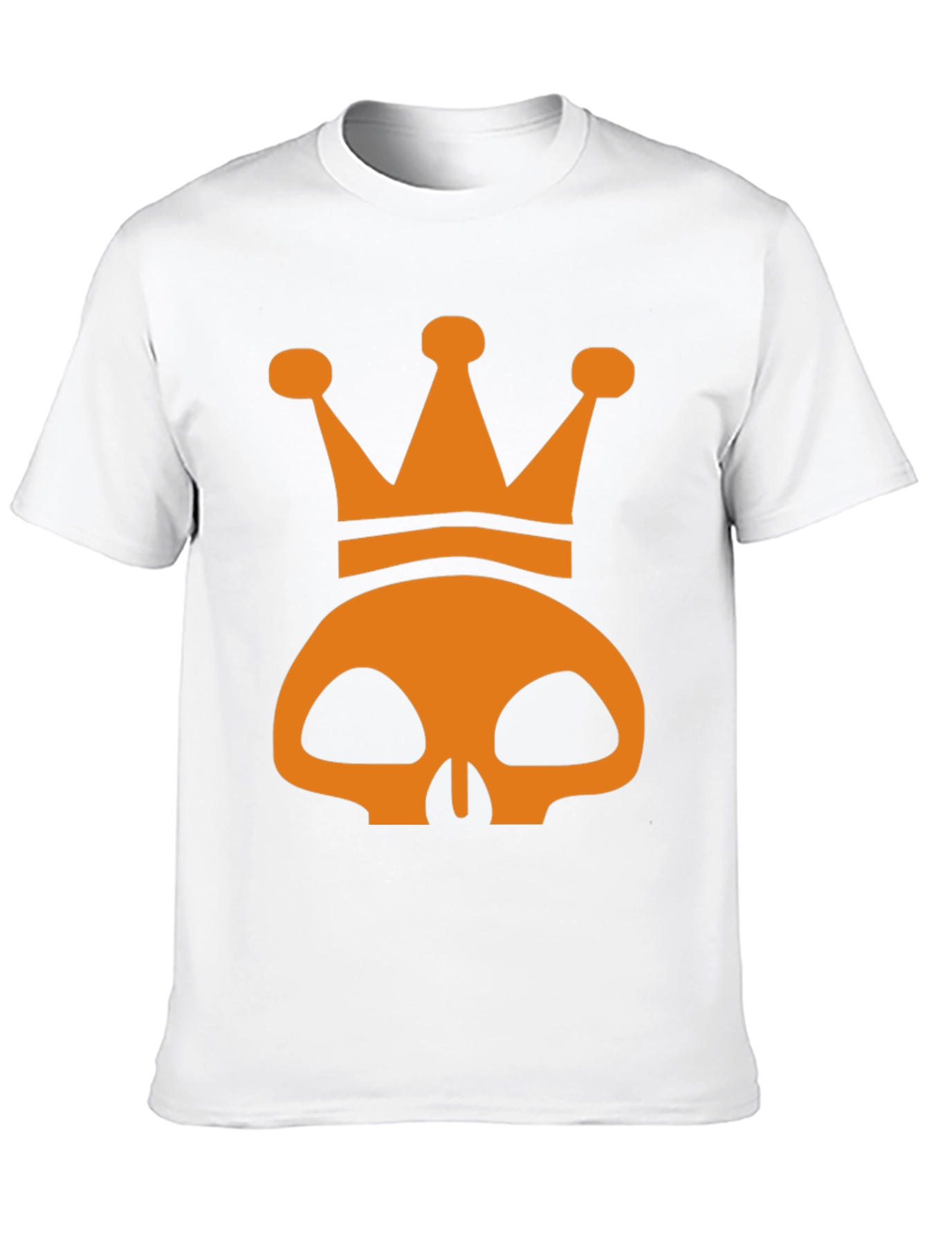 Skull Crown Graphic Tee - Mens Black T-Shirt