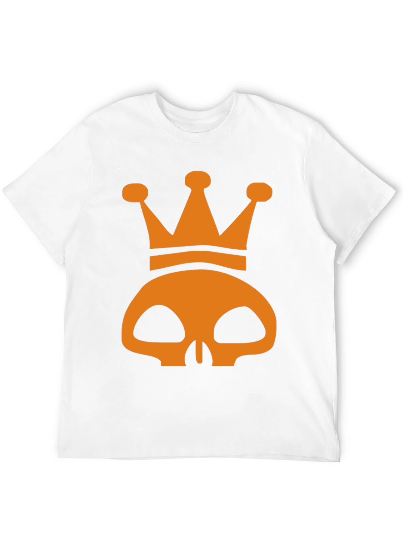 Skull Crown Graphic Tee - Mens Black T-Shirt