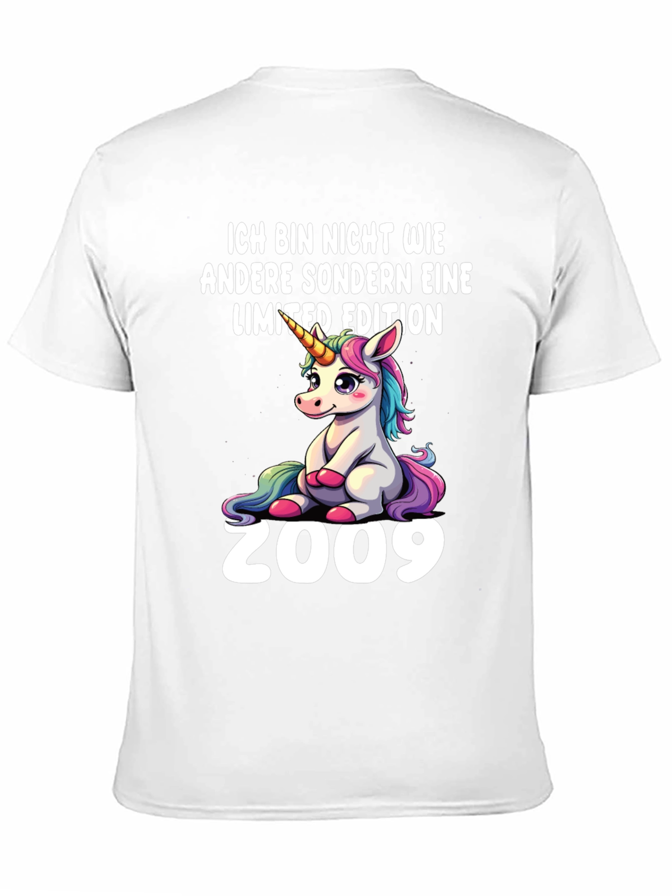 Limited Edition Unicorn 2009 Birthday T-Shirt