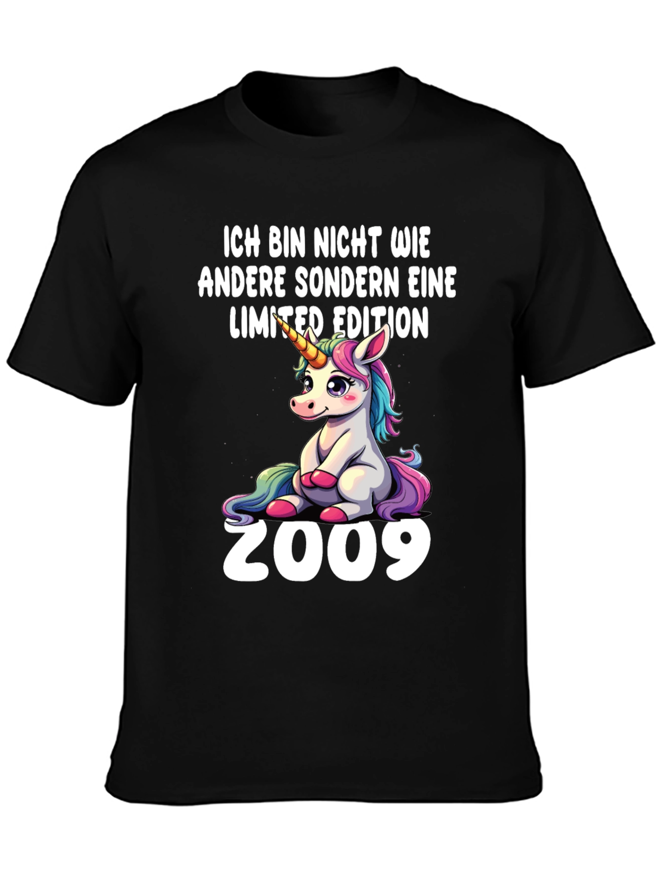 Limited Edition Unicorn 2009 Birthday T-Shirt