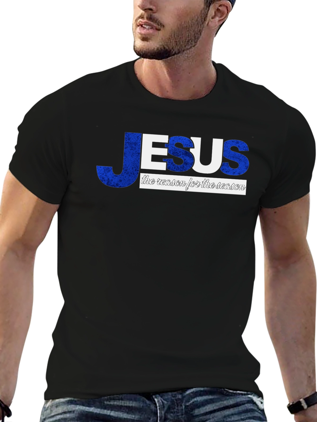 Jesus: The Reason for the Season Black T-Shirt
