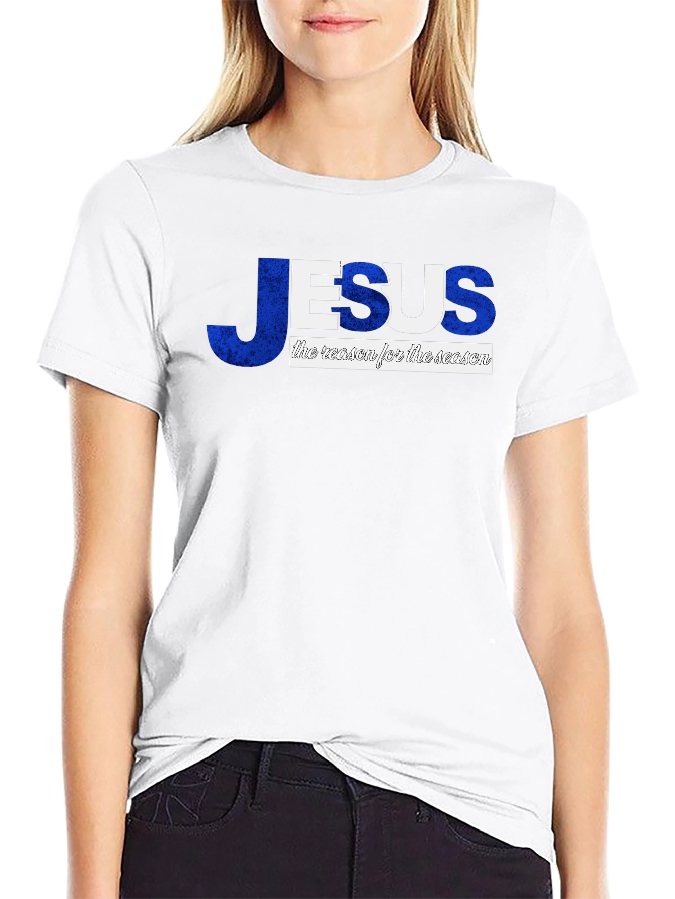 Jesus: The Reason for the Season Black T-Shirt