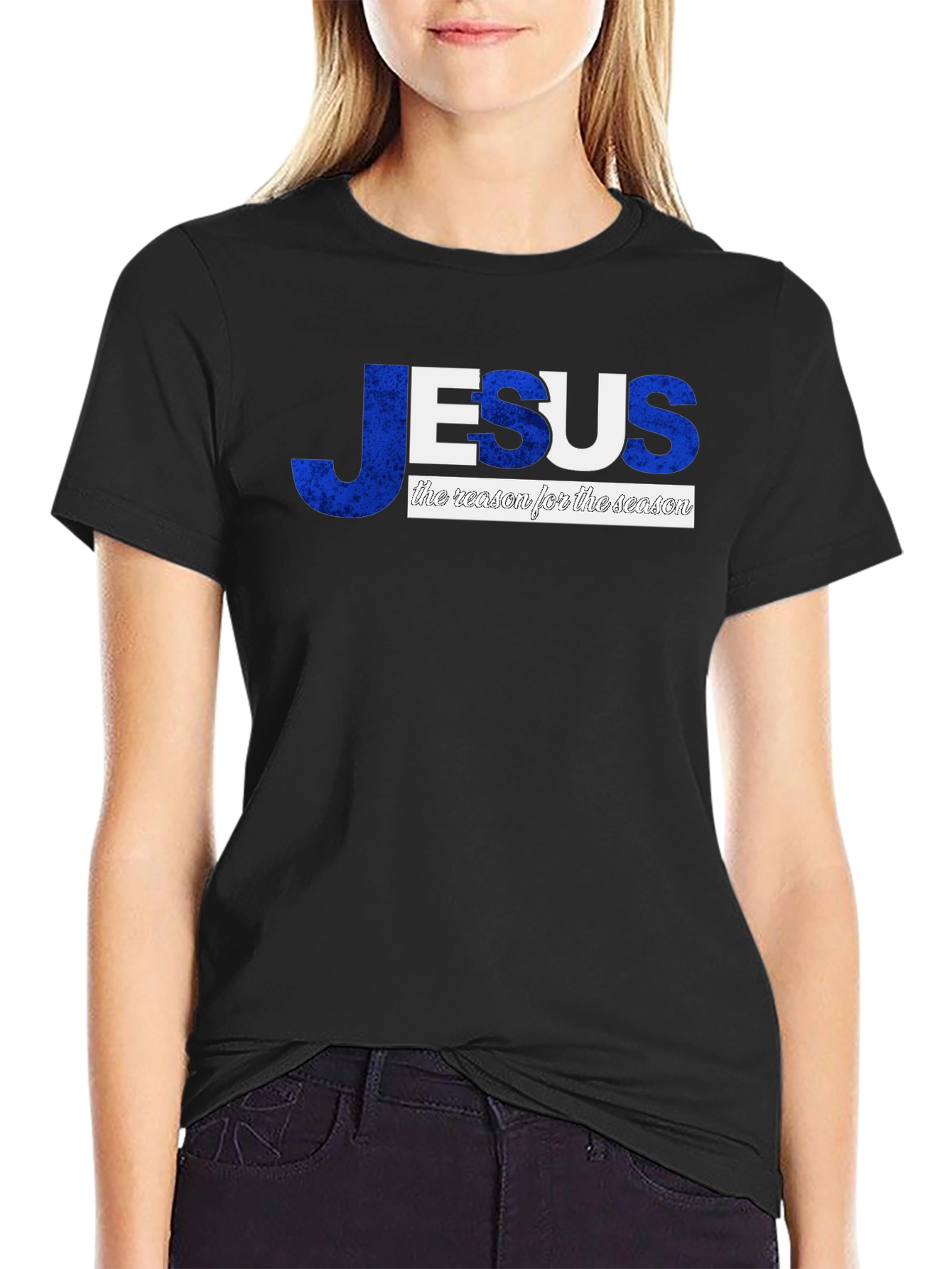 Jesus: The Reason for the Season Black T-Shirt