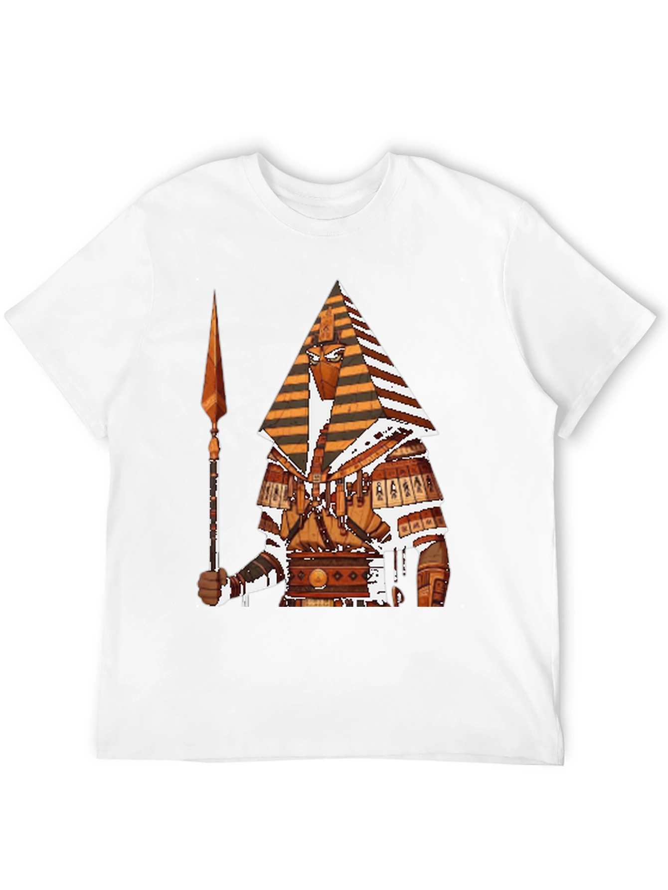 Egyptian Pharaoh Graphic T-Shirt - Black Cotton Tee