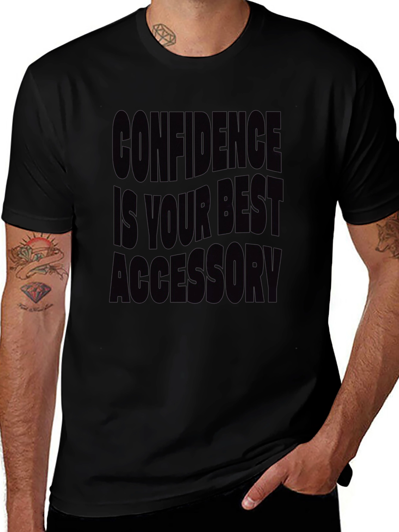 Confidence Accessory T-Shirt