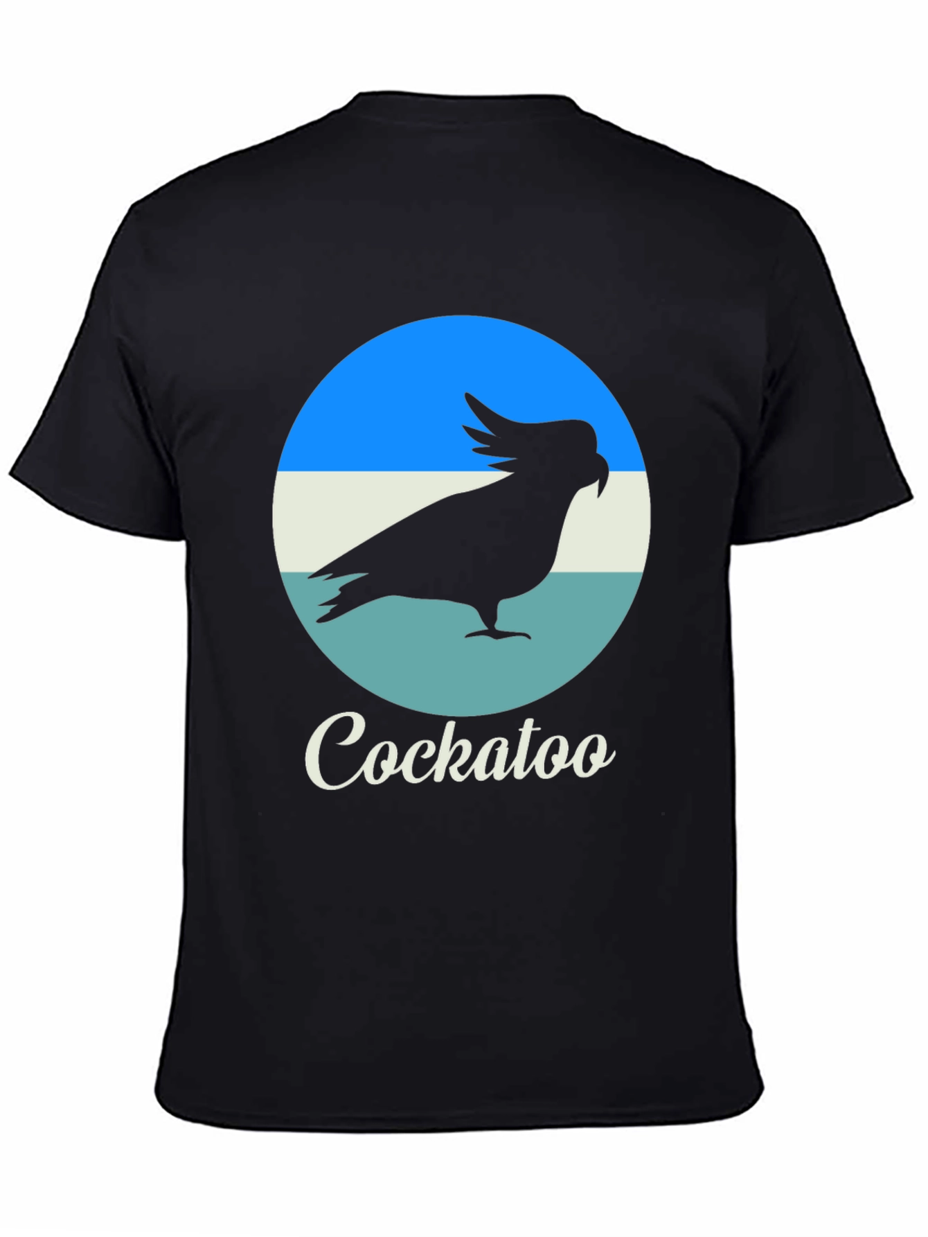 Cockatoo Graphic T-Shirt - Black